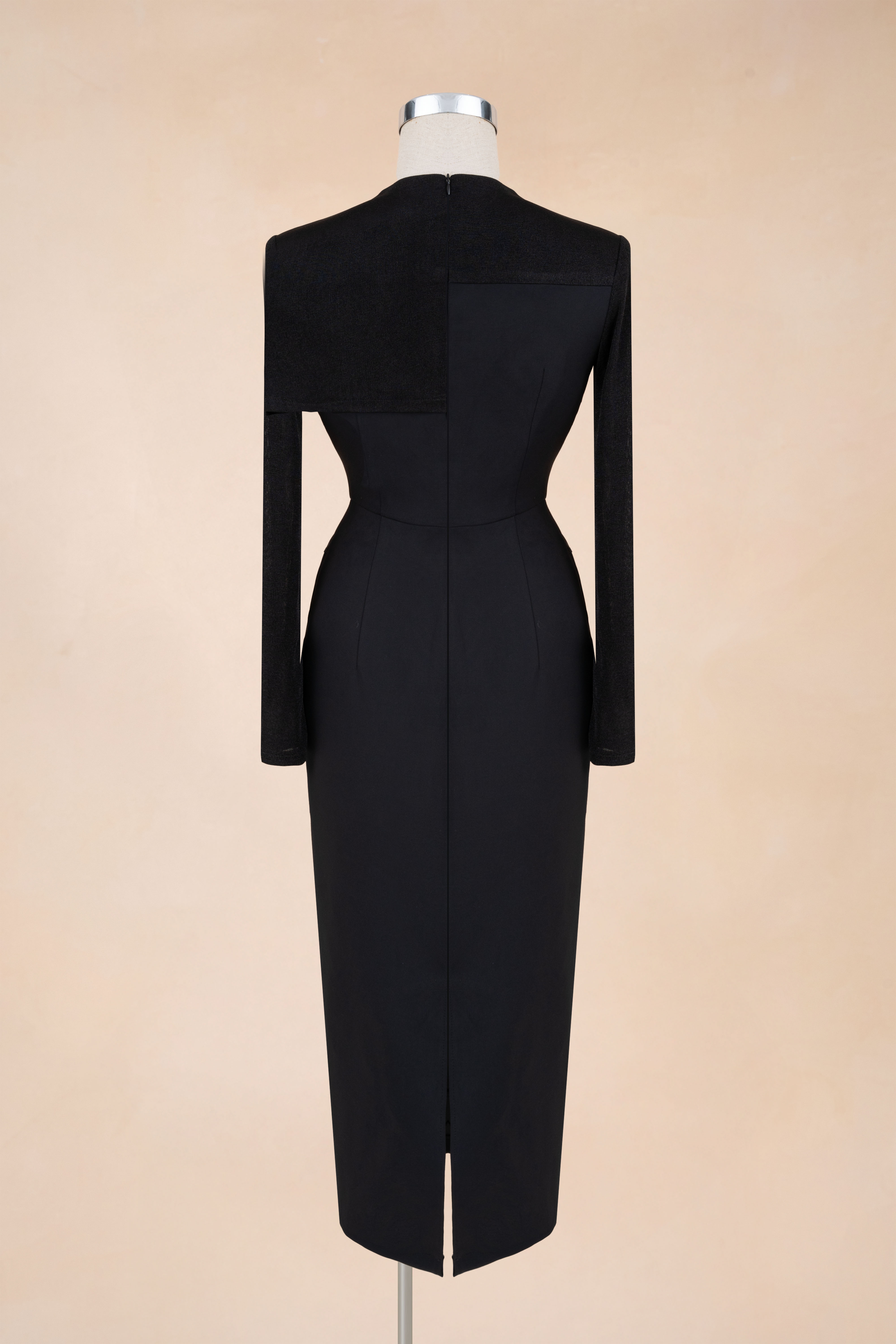 Đầm Bút Chì Đính Nơ Vạt Chéo_thumbnail_6