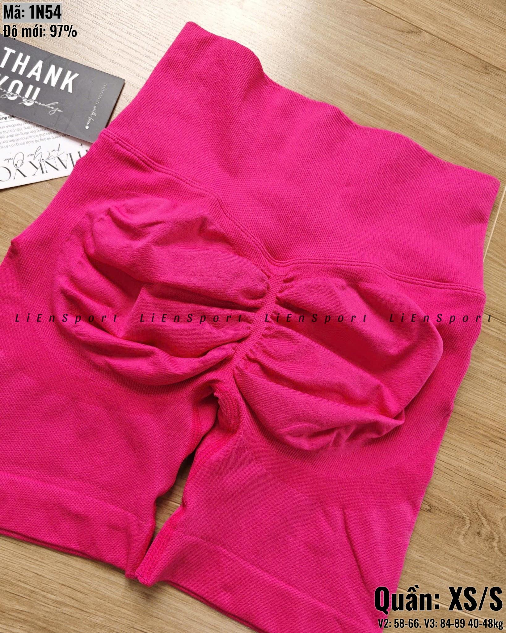 Pontoon Quần short biker thể thao Nữ Size XS S Hồng cánh sen Auth 2nd Co giãn 4 chiều Thấm hút mồ hôi Cạp cao ôm dáng Logo in dọc Ống quần Form ôm sát Phù hợp tập gym yoga chạy bộ Mã:1N54_thumbnail_3