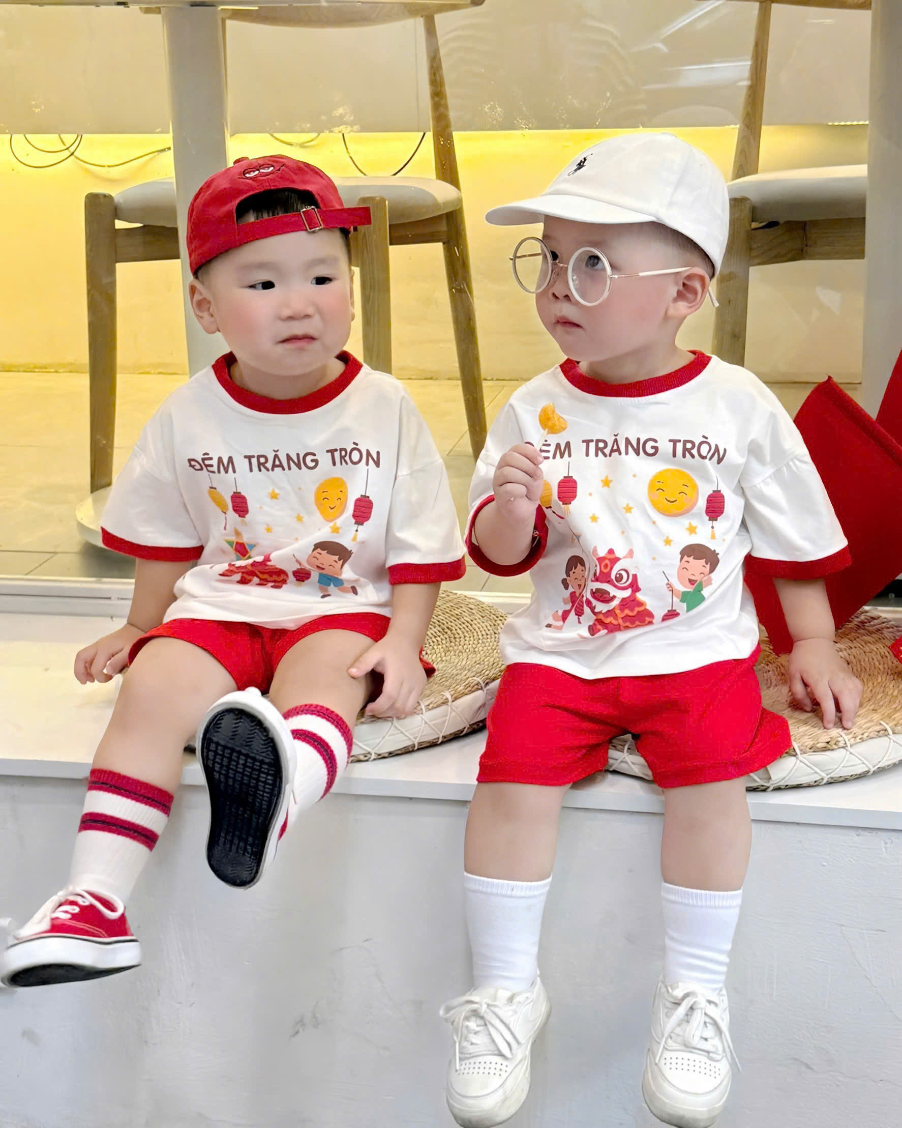 T30 BỘ CỘC TRUNG THU ĐÊM TRĂNG TRÒN KÈM MŨ- A117.1728