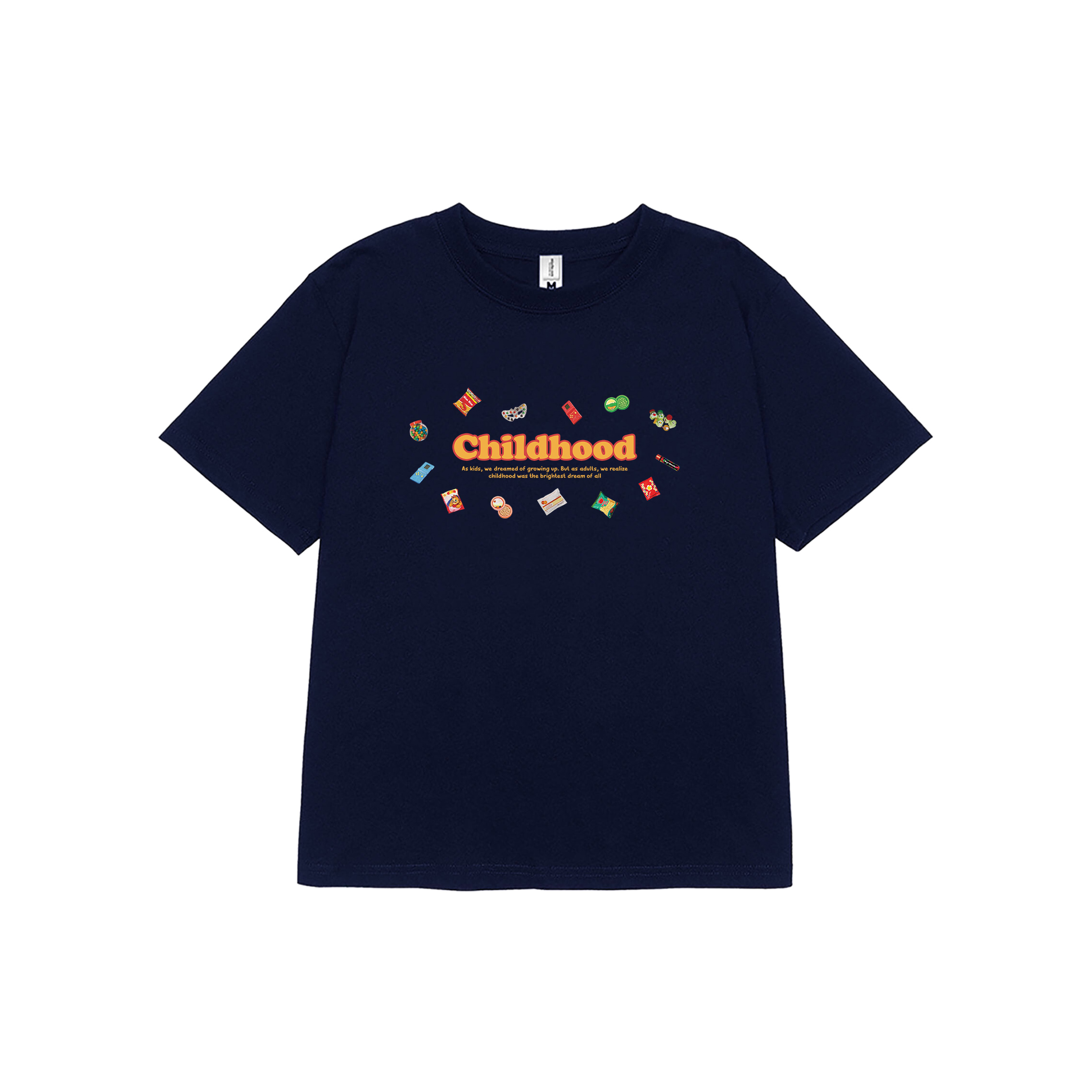 Áo phông nam child hood form boxy 2169 Miucho Club vải cotton 2c 250gsm cổ tròn in mix_thumbnail_20