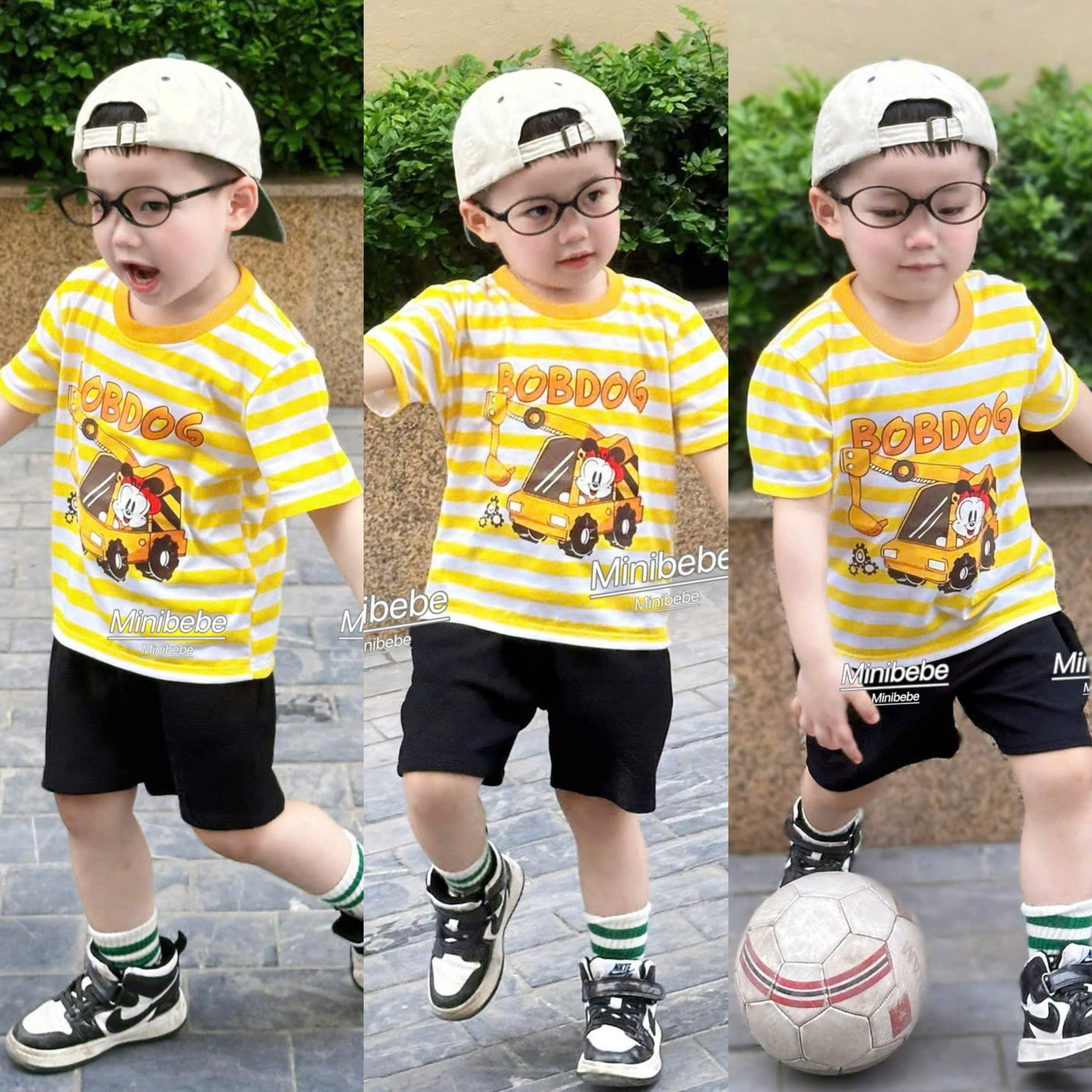 V85 BỘ CỘC SỌC VÀNG TRẮNG BOBDOG - A117.1633