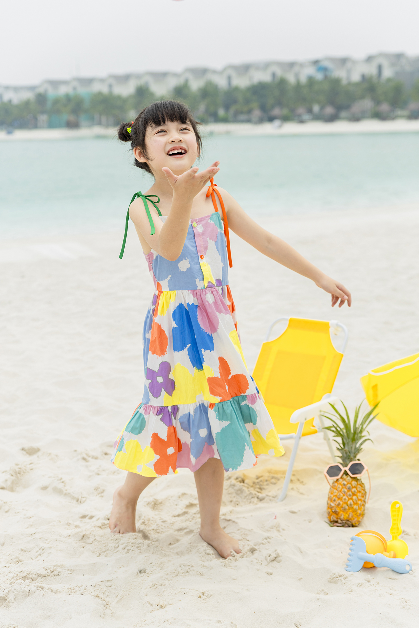 Váy hai dây phối màu dây nổi_thumbnail_2