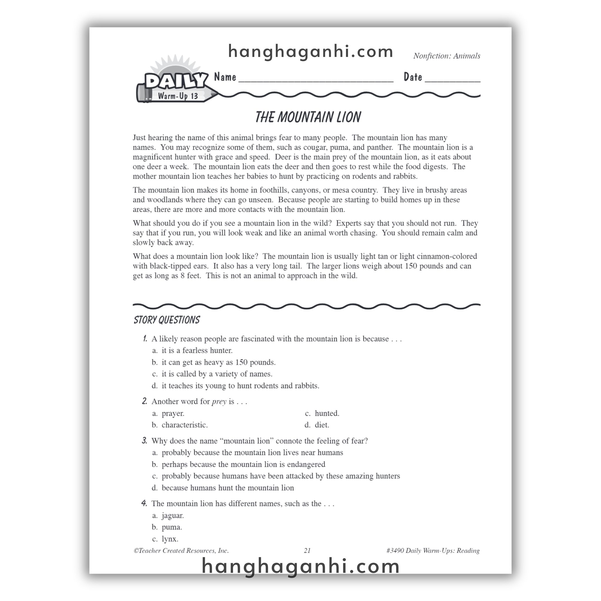 Sách Daily Warm Ups Reading Grade 4_thumbnail_1