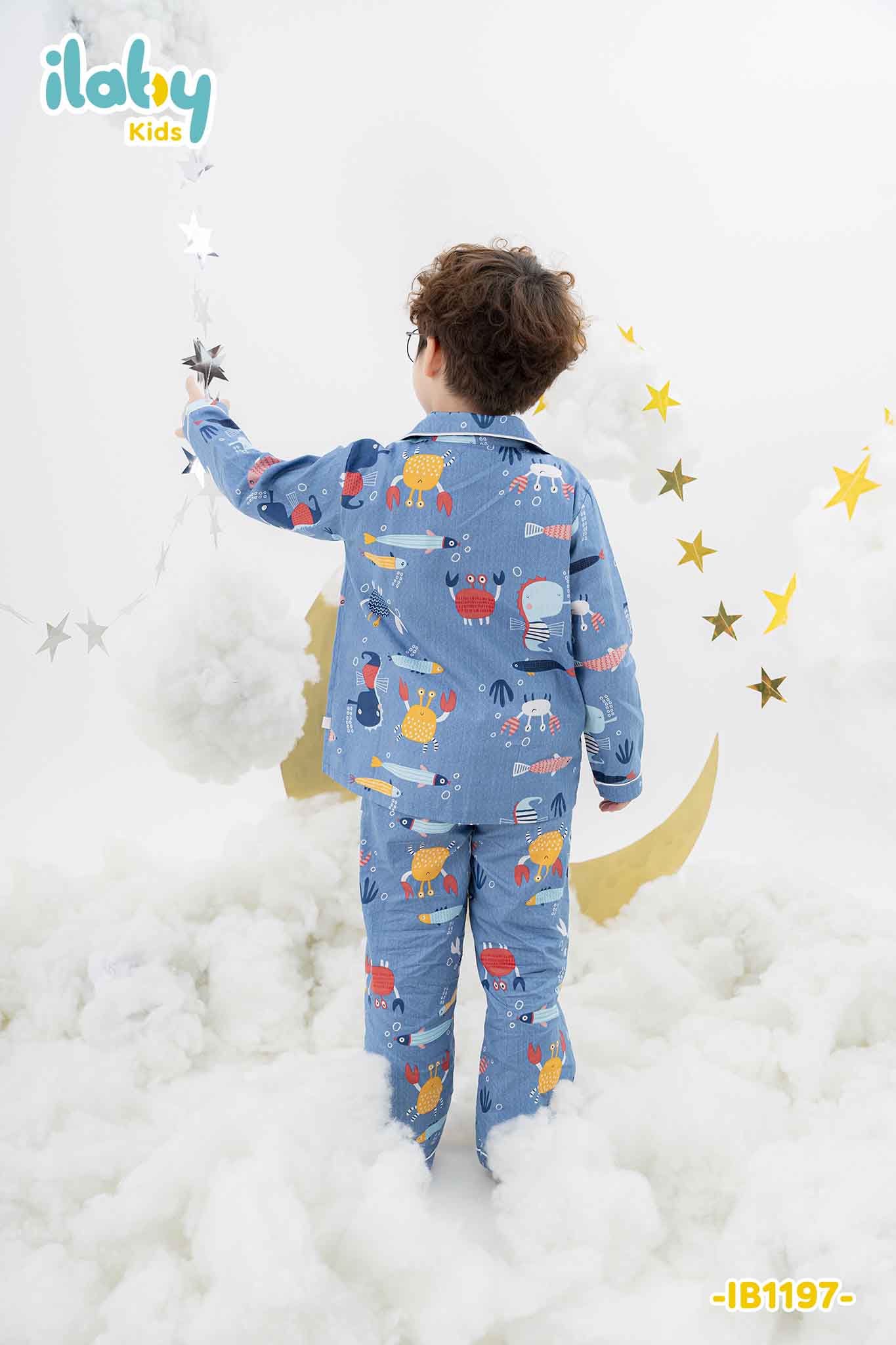 [ Outfit mềm mại ] Bộ pyjama cổ 2 ve họa tiết_thumbnail_4