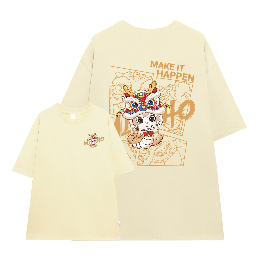 Áo thun tết form rộng 1885 Miucho cổ tròn chất vải cotton 4c thoáng mát in mix_thumbnail_0