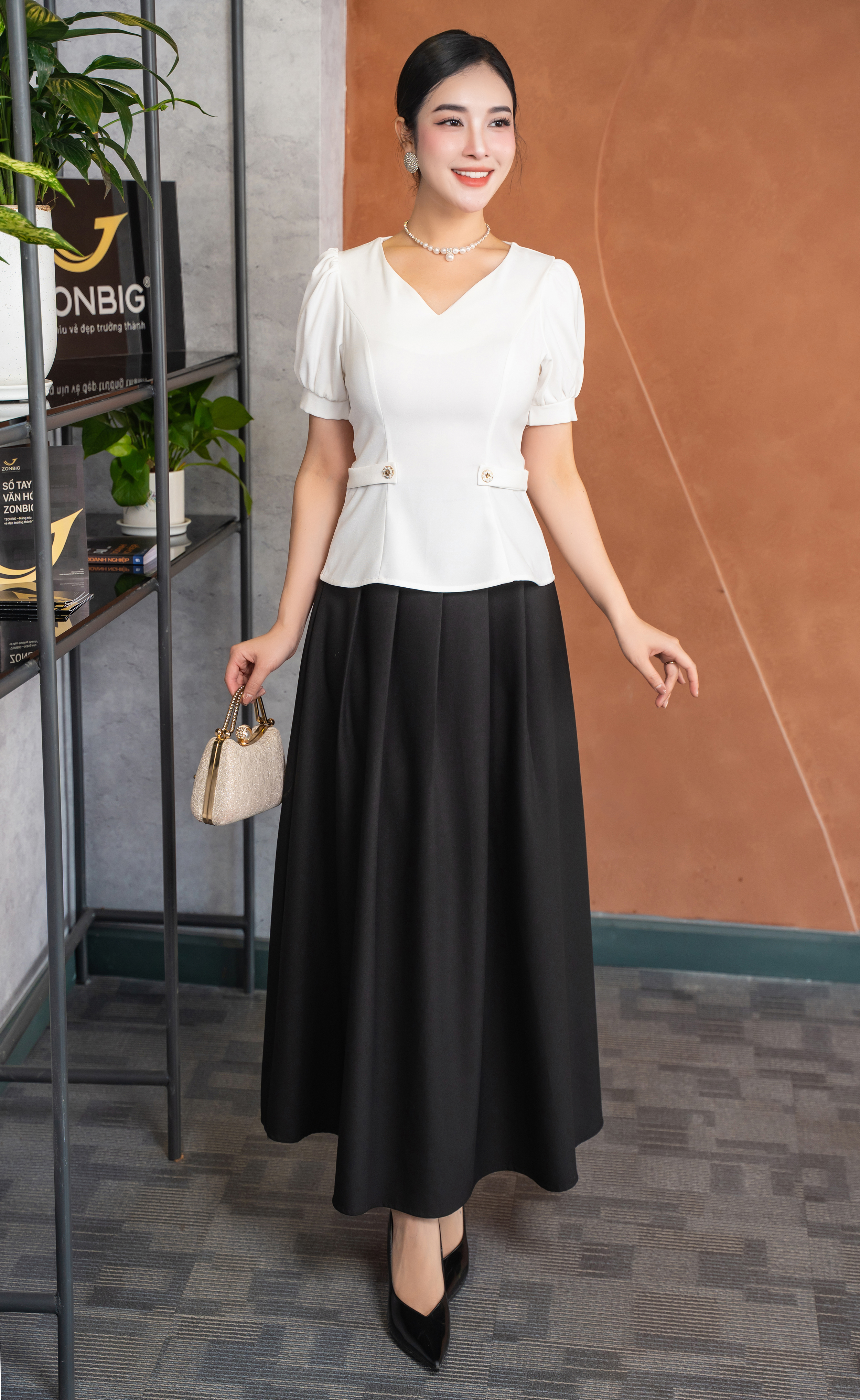 Áo kiểu - A2103 - Thương hiệu ZONBIG