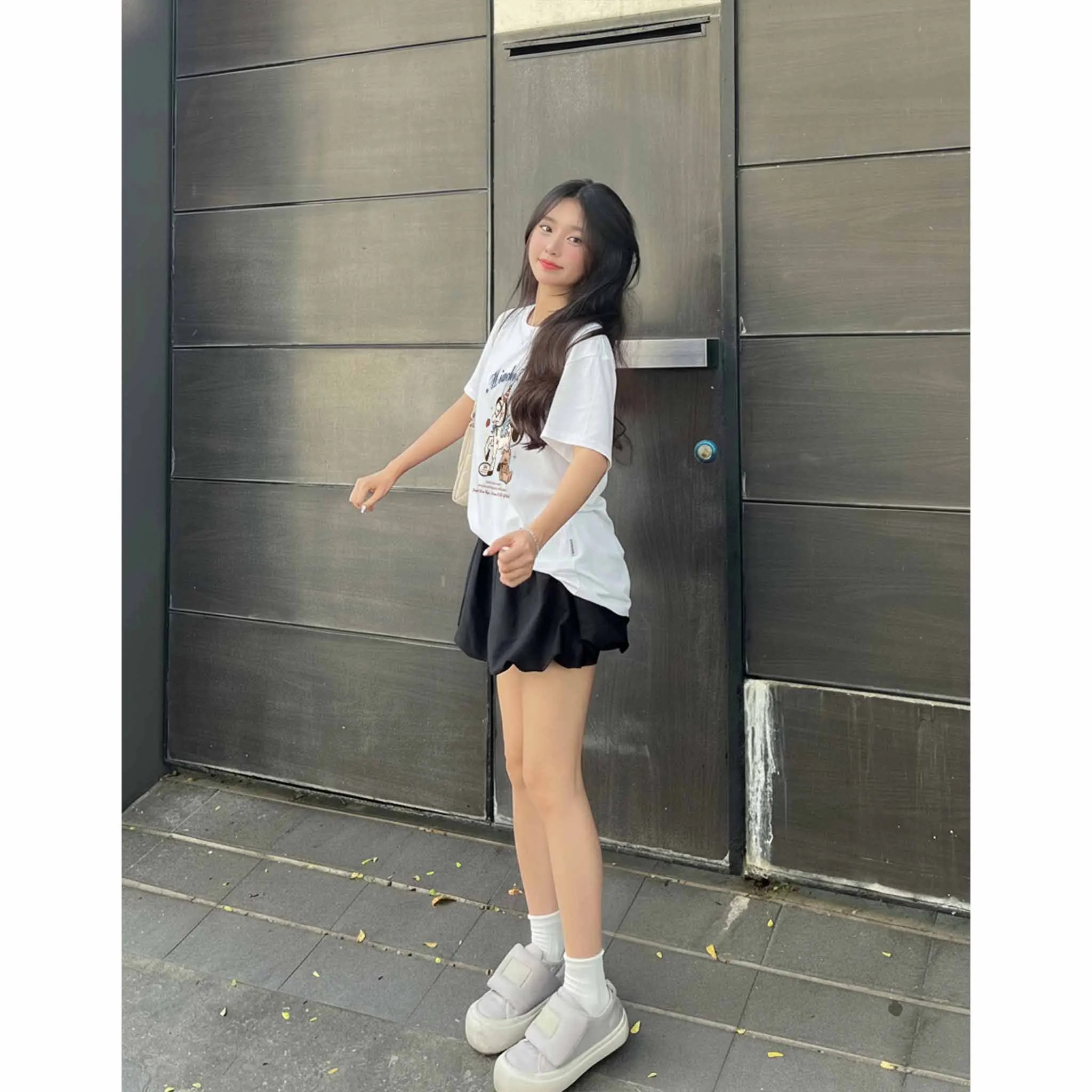 Áo thun nữ form rộng Miucho chất vải cao cấp dày dặn thoáng mát Thiên Mã in mix 2829_thumbnail_5