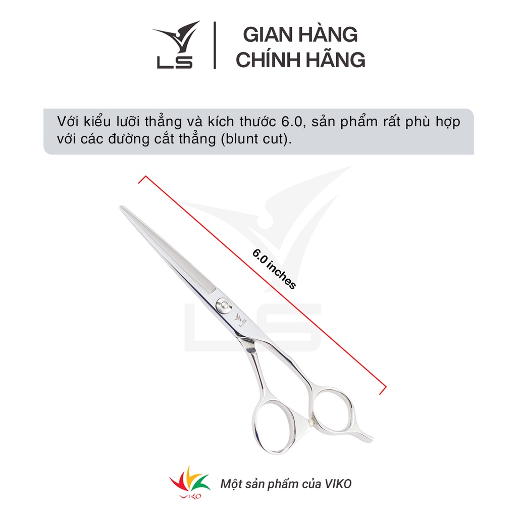 Kéo cắt tóc Viko LS JP602 - bảo hành 1 năm_thumbnail_6
