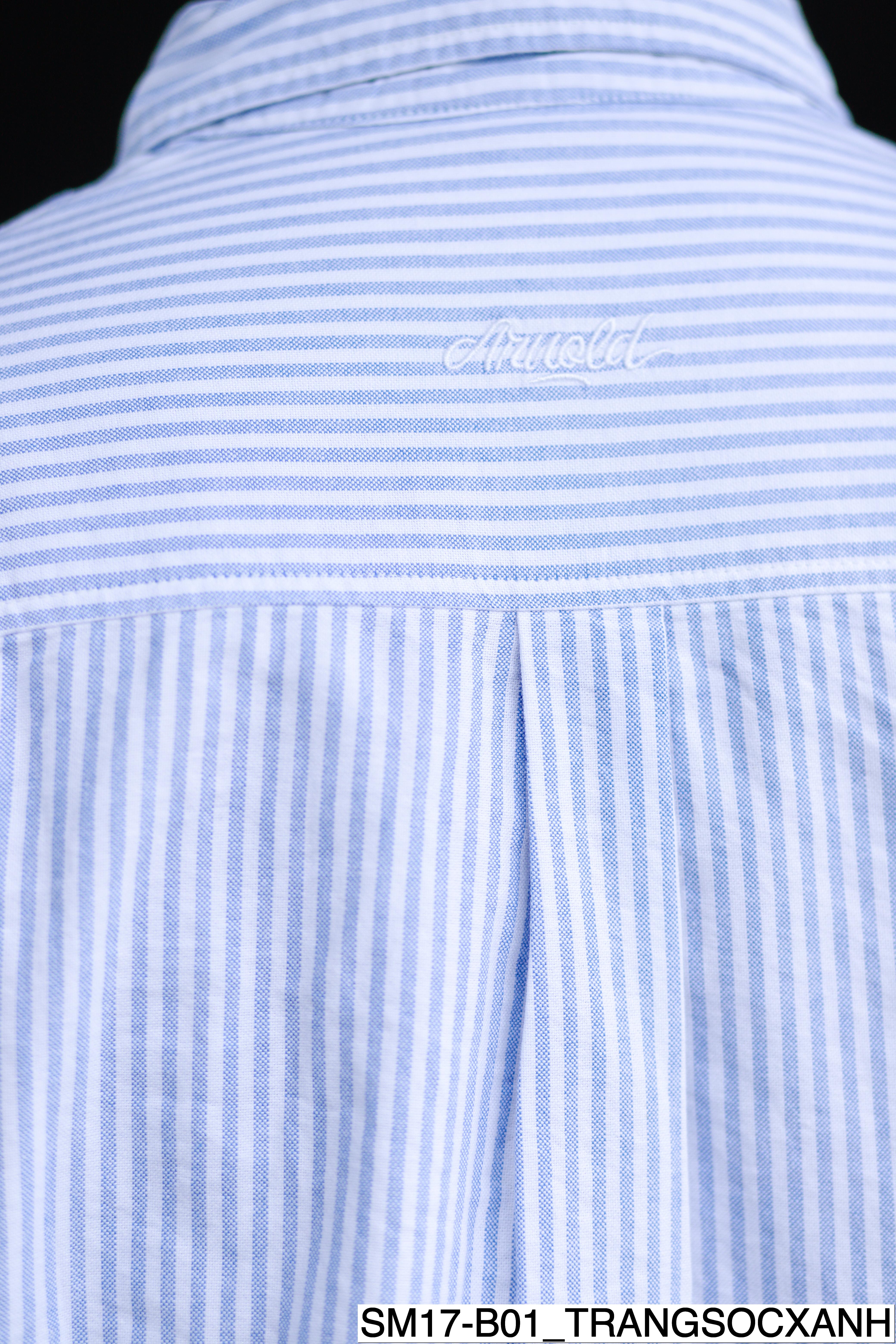B01 SM17 - Áo sơ mi nam button-down cổ điển_thumbnail_8