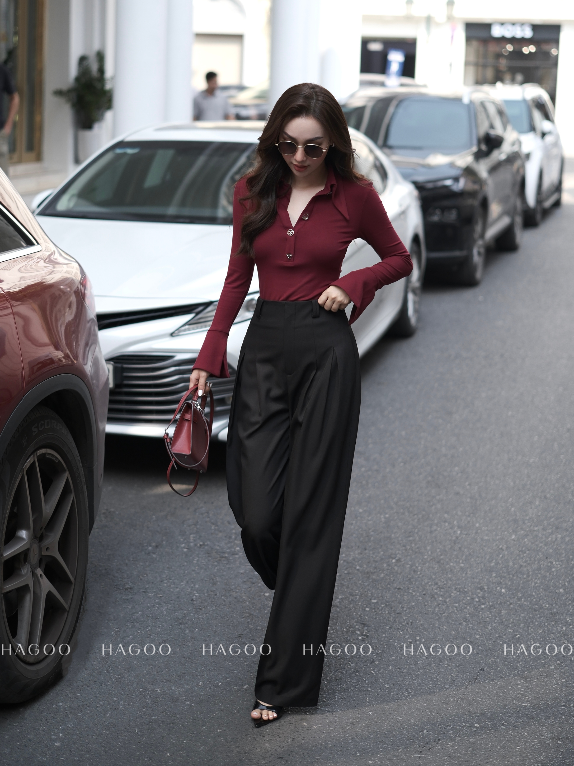 Áo thun bổ trụ HAGOO