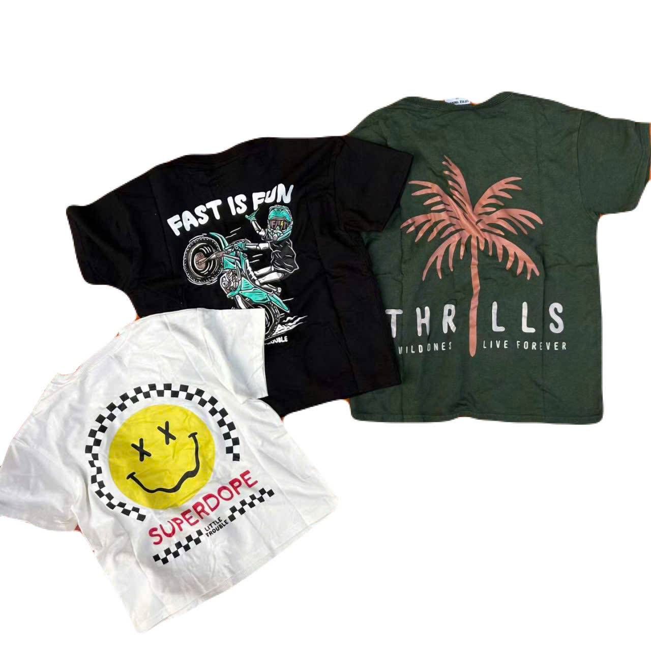 HE64 Set 2 áo thun bé ( NGẪU NHIÊN ) mua 2set sẽ trùng