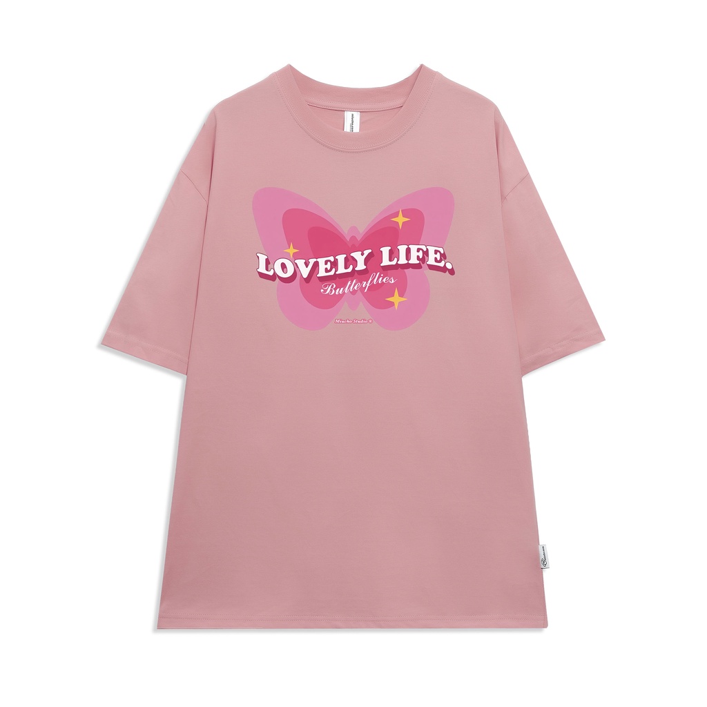 Áo thun form rộng nữ tay lỡ Miucho oversize chất vải cotton AT226 Miucho in hình hoạ tiết_thumbnail_7