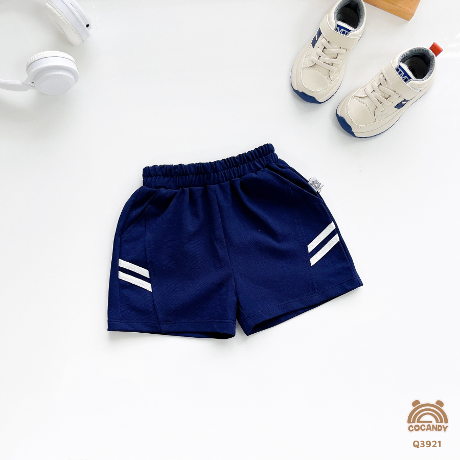 Quần cộc XANH THAN cá sấu 2 vạch trắng_thumbnail_4