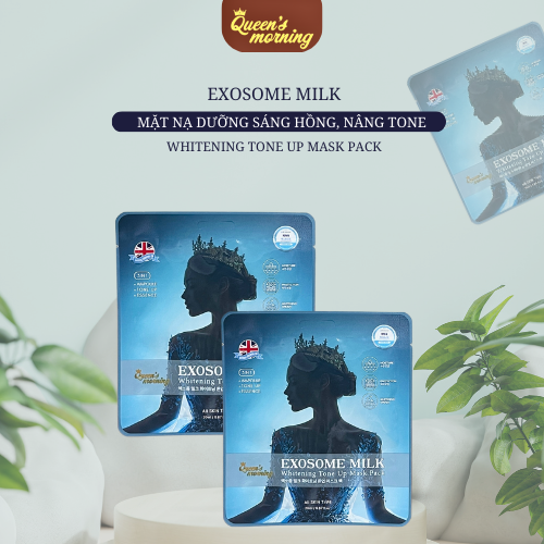 [MN1] Mặt nạ – trắng sáng-nâng tone- 10 miếng( Màu xanh)