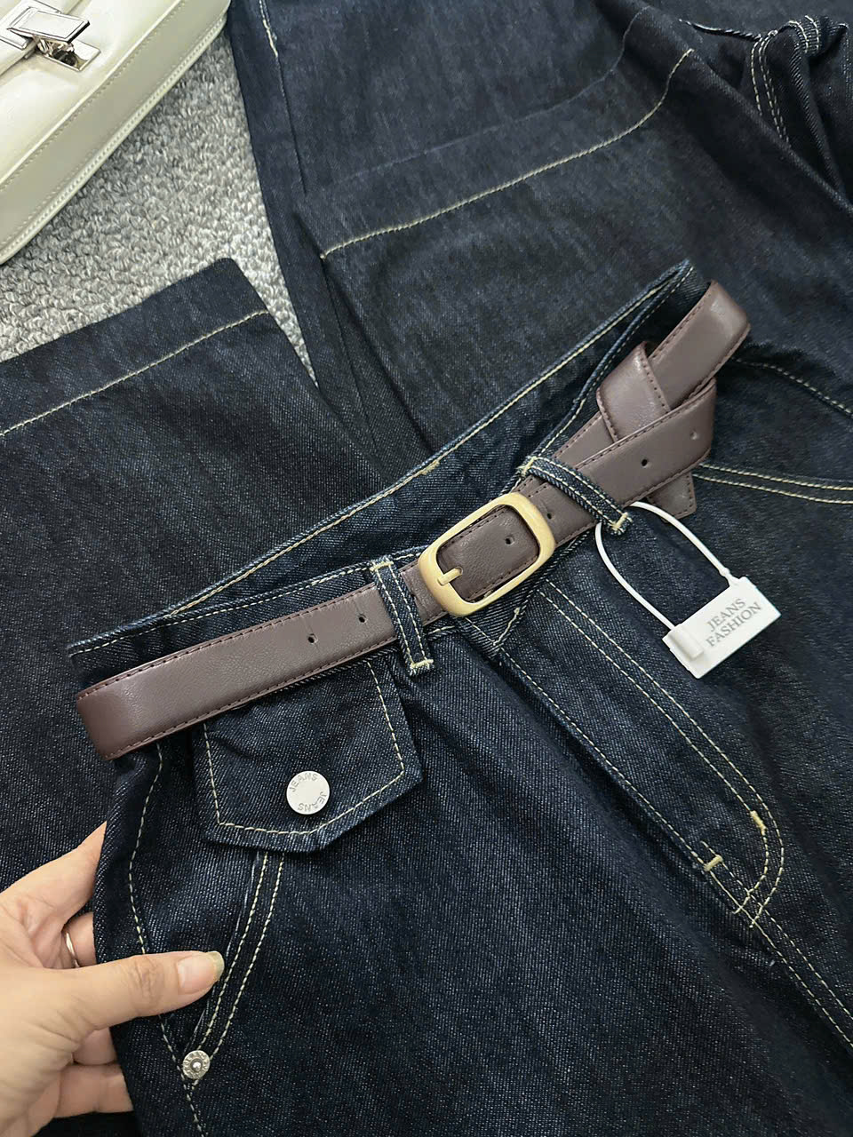 Quần suông túi kiểu bigsize QJ377 dành cho nàng mũm mĩm từ 55-90kg_thumbnail_6