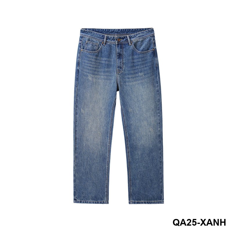 2025Mùa thu đông giặt quần jean retro nam thương hiệu thời trang Mỹ thường ngày đa năng trẻ trung quần ống rộng bán buôn_thumbnail_8