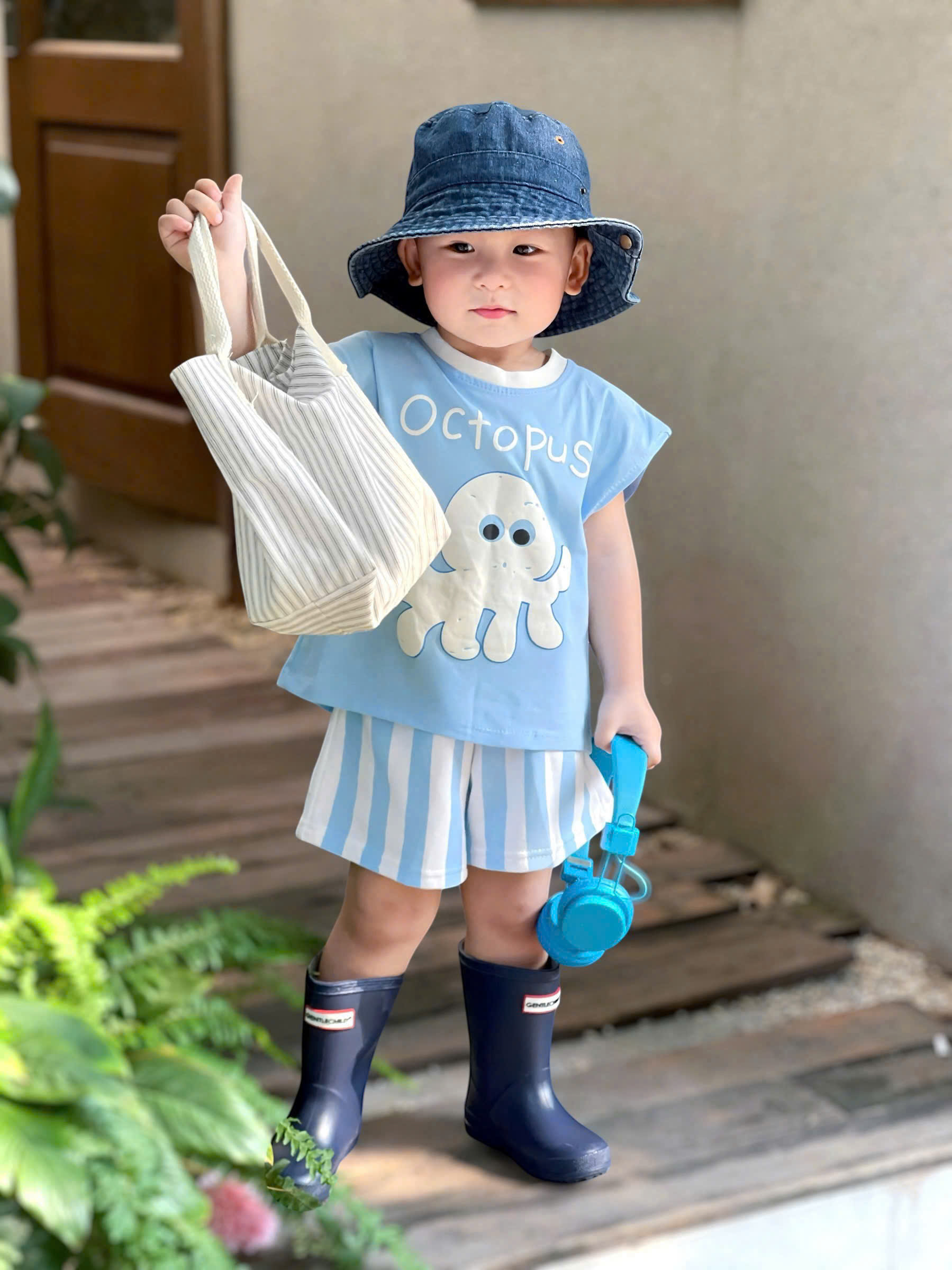 R21 BỘ BA LỖ OCTOPUS BẠCH TUỘC TRẮNG MẮT ĐEN- A201.624