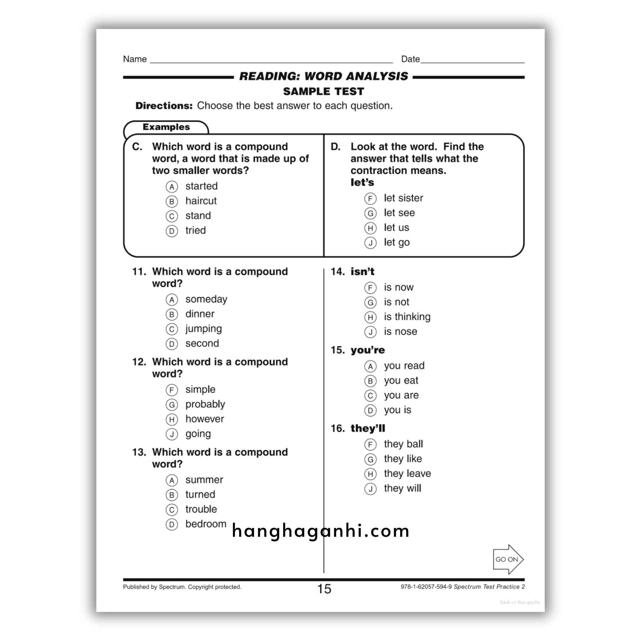 Sách Spectrum Test Practice Workbook Grade 2_thumbnail_8