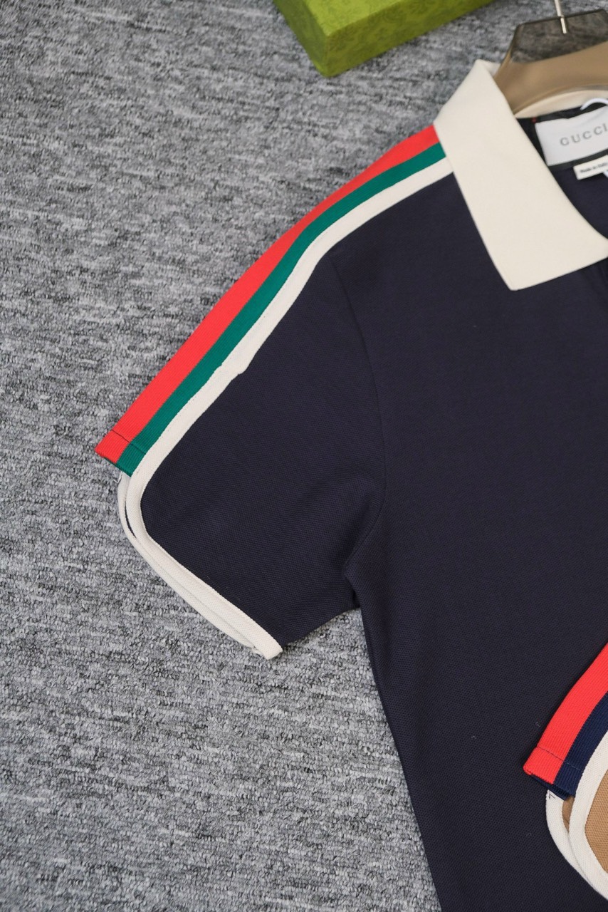 POLO GC Cotton Jersey Viền Tay - Khuy Vàng_thumbnail_13