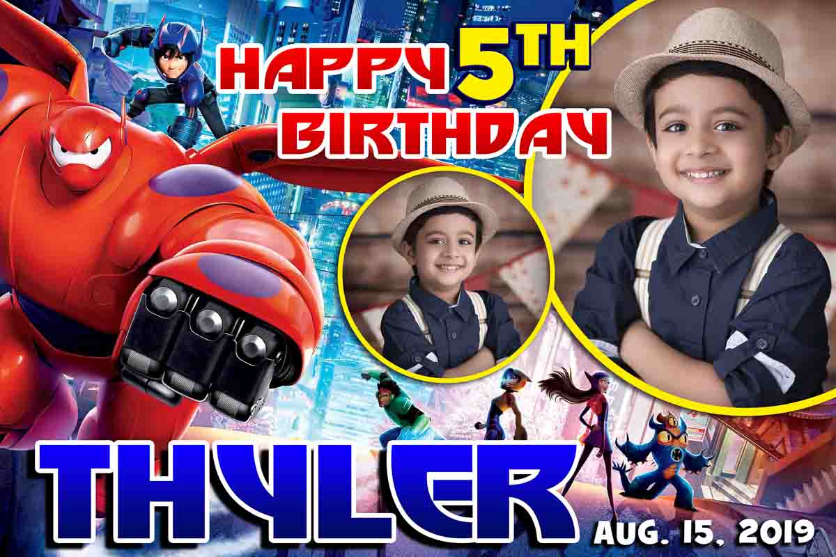 Big Hero Theme Birthday Tarp_thumbnail_1