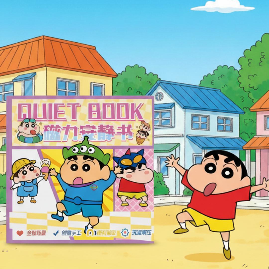 Sổ Từ Tính Nam Châm Shin – Bé Bút Chì Thông Minh_thumbnail_1