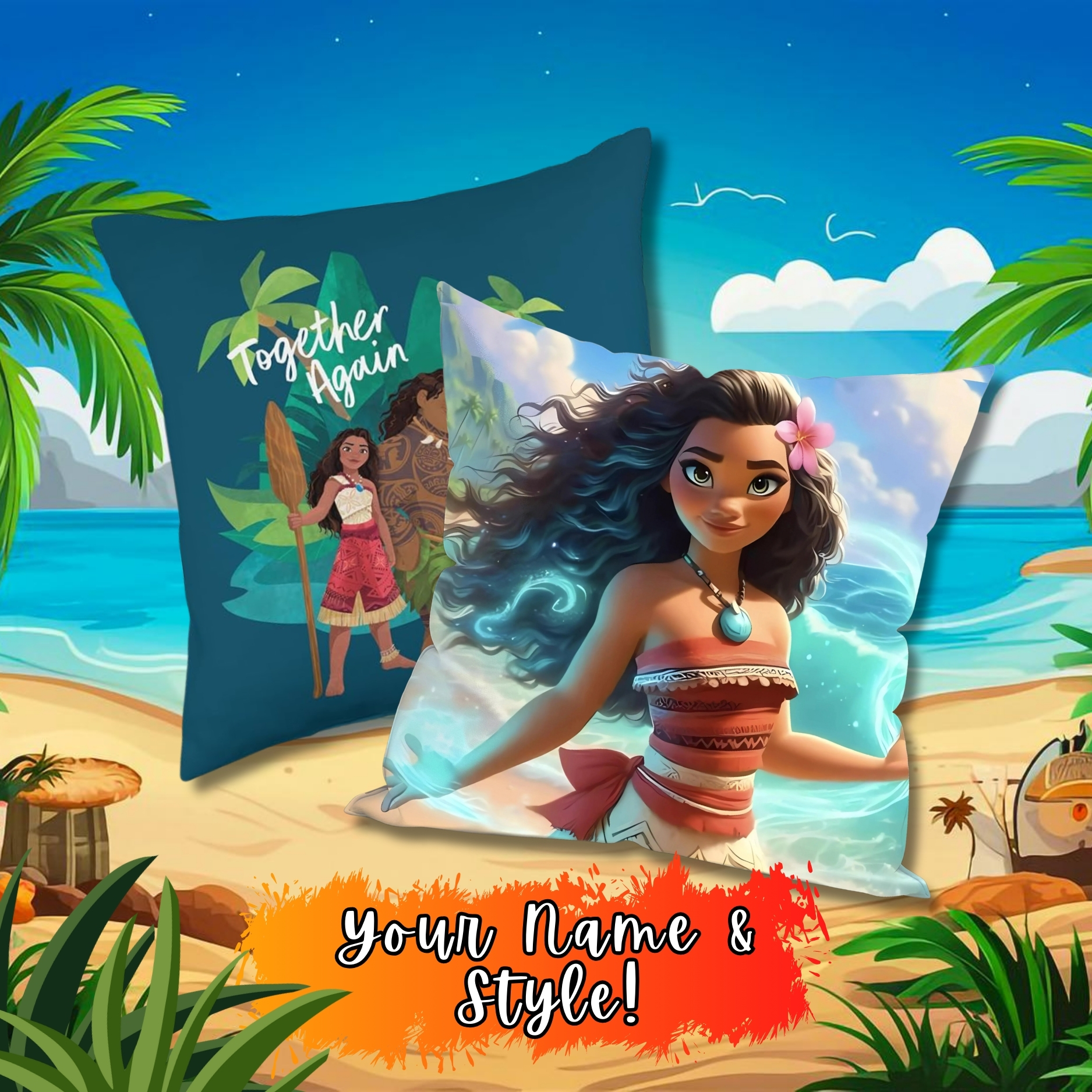 Birthday Pillow Moana Theme_thumbnail_1