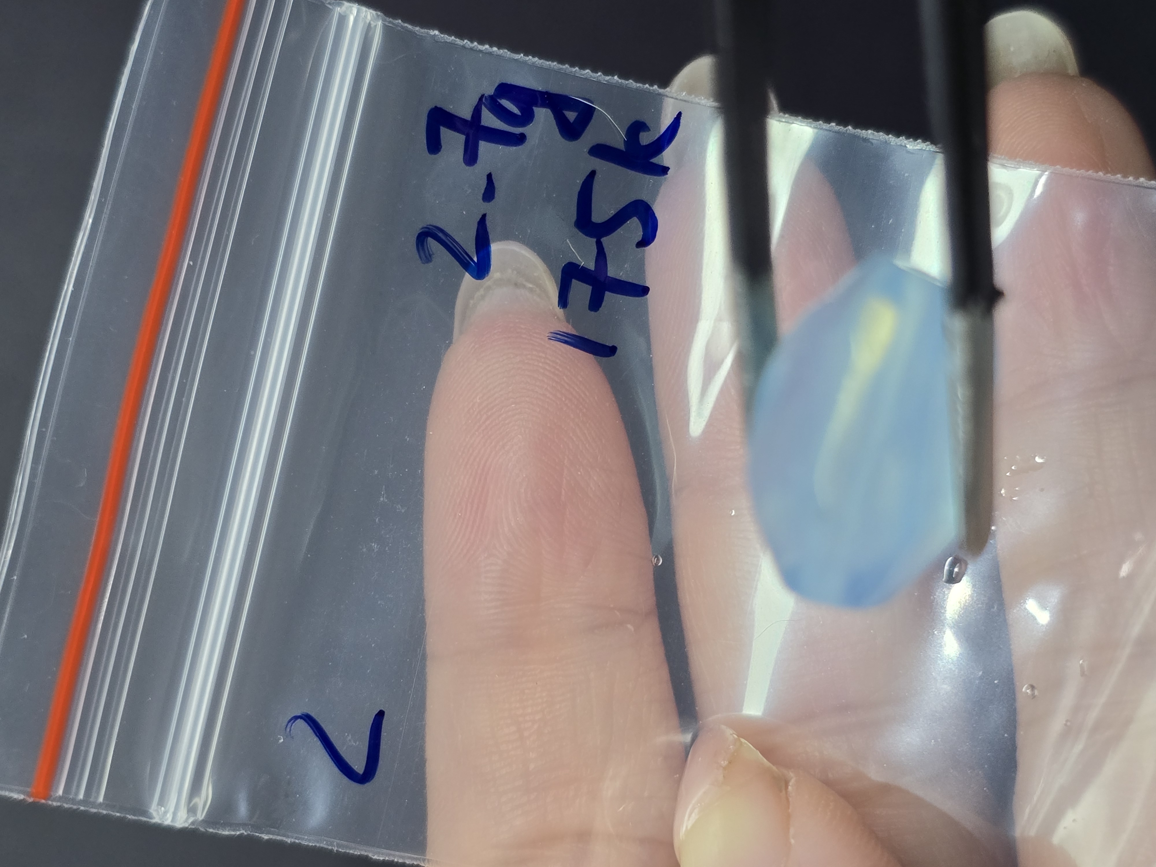 Hạt Lẻ Đá Aquamarine Freeform  (Đã Xỏ Lỗ - Bán Lẻ 1 Viên)_thumbnail_2