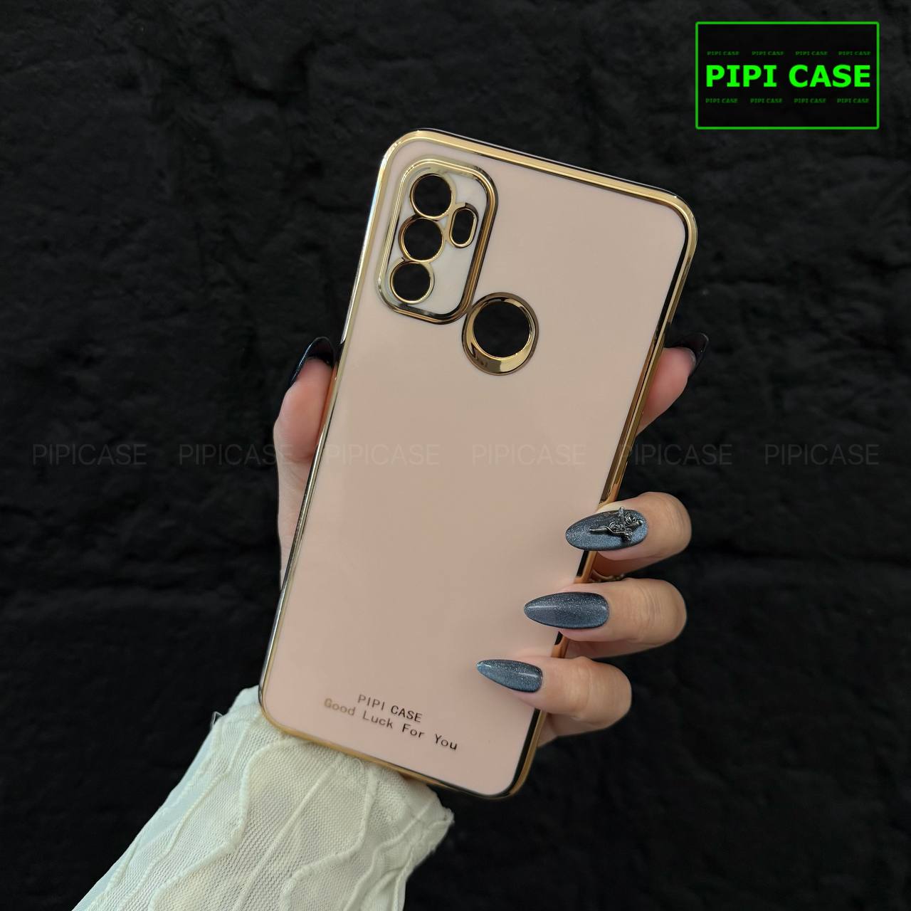 Ốp Lưng Oppo A53 2020 - Royal - Hồng Kem