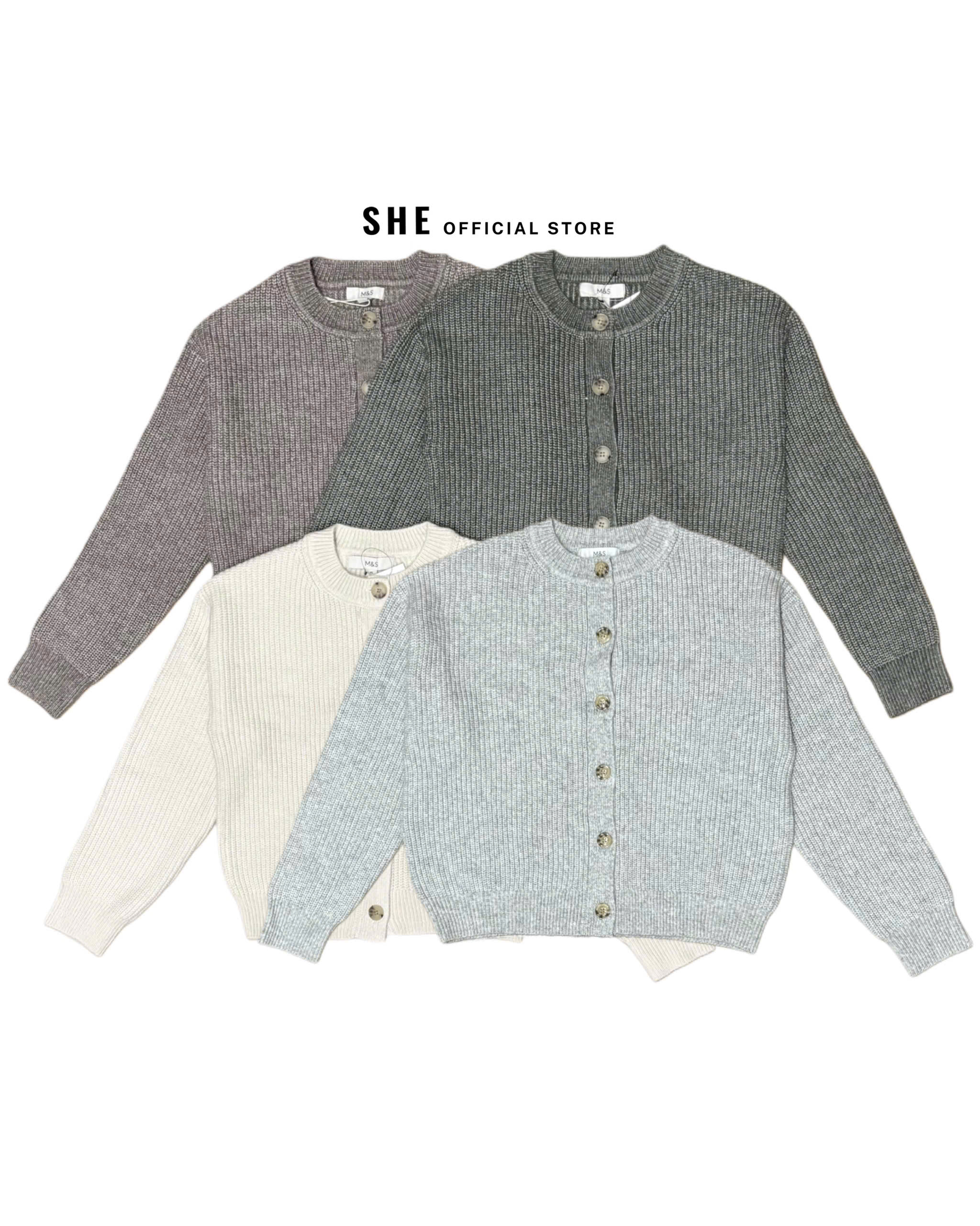 G918 ÁO CARDIGAN M&S