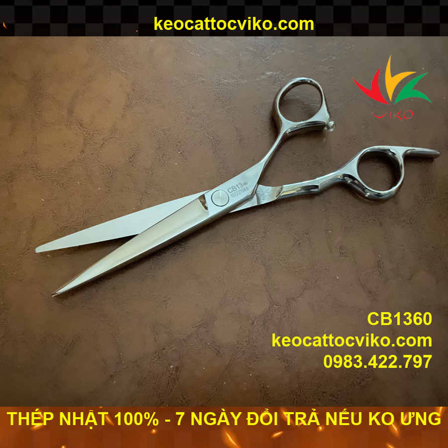 Kéo cắt tóc Viko LS CB13/6.0 bảo hành 2 năm_thumbnail_12