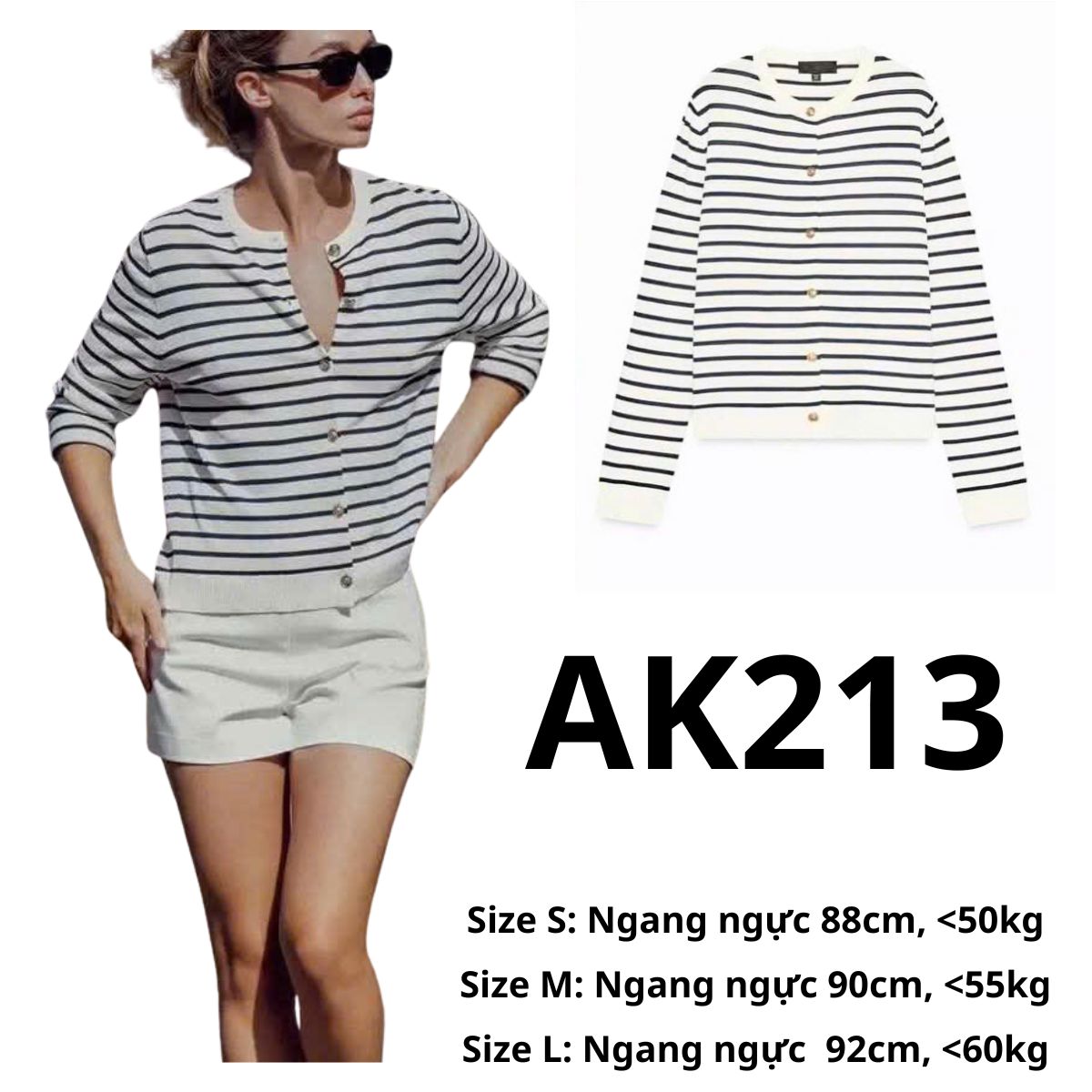 AK213- ÁO KHOÁC LEN DARA