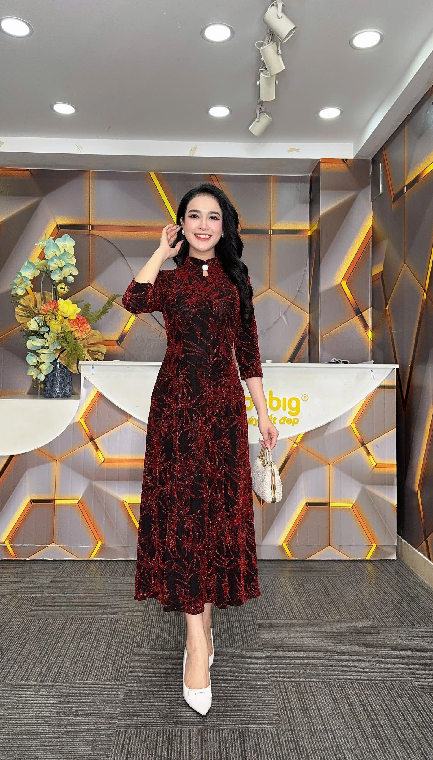 Đầm xòe - Y1864 - Thương hiệu Zonbig