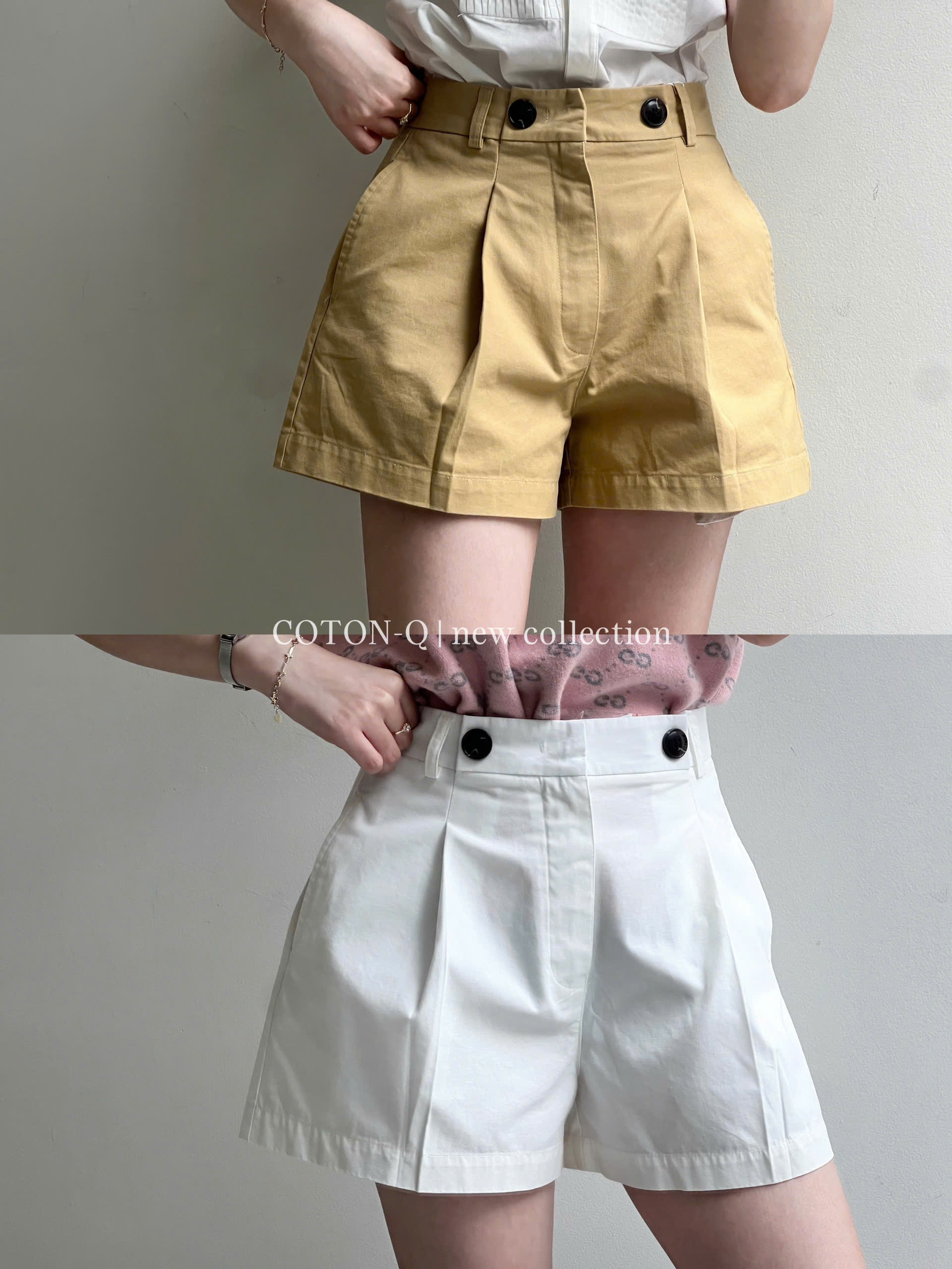 Quần đùi nữ Coton Q 2M ( TRẮNG )_thumbnail_20