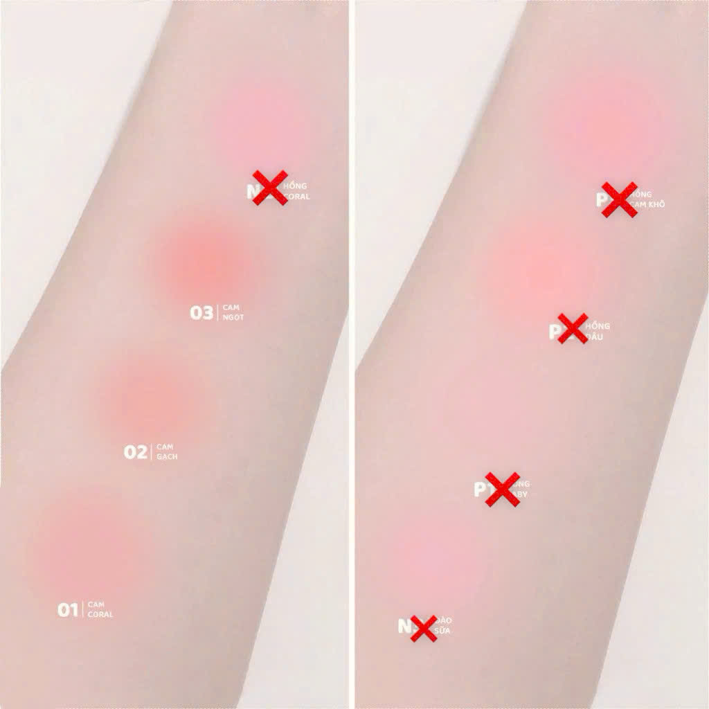 SALE K43 PHẤN MÁ HỒNG