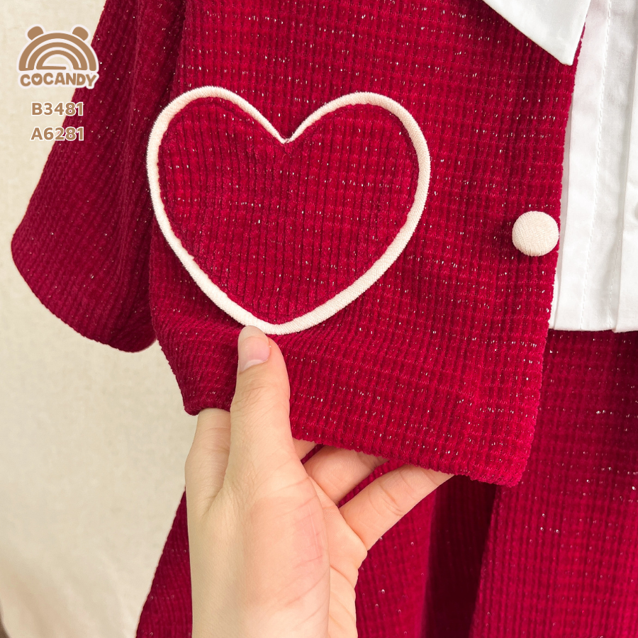 Bộ dài ĐỎ dạ tweet túi trái tim_thumbnail_4