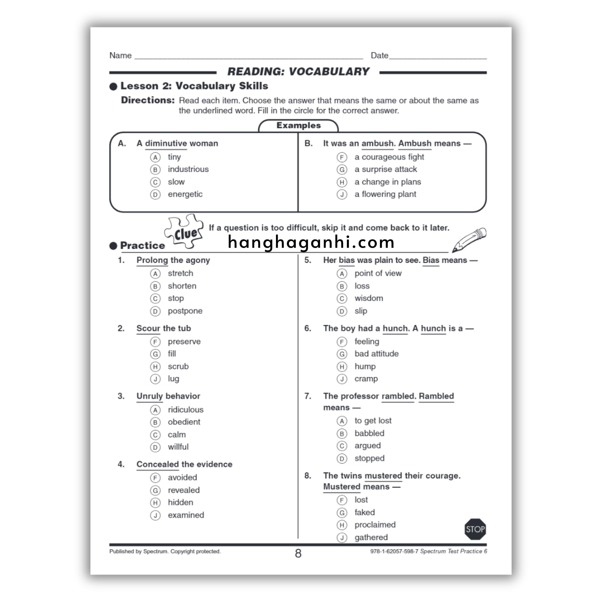 Sách Spectrum Test Practice Workbook Grade 6_thumbnail_12