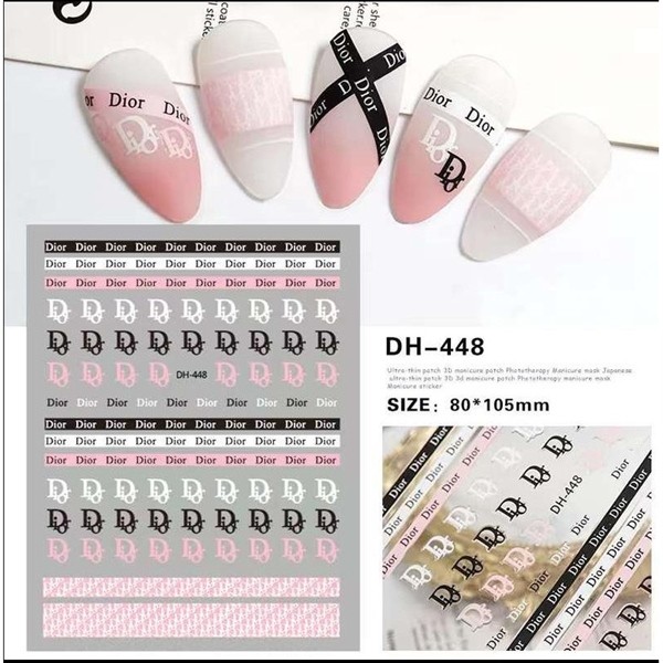 Sticker thương hiệu DIOR - DH448