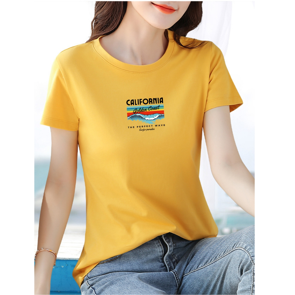 [Form vừa] Áo thun nữ 𝐋𝐎𝐙𝐀 