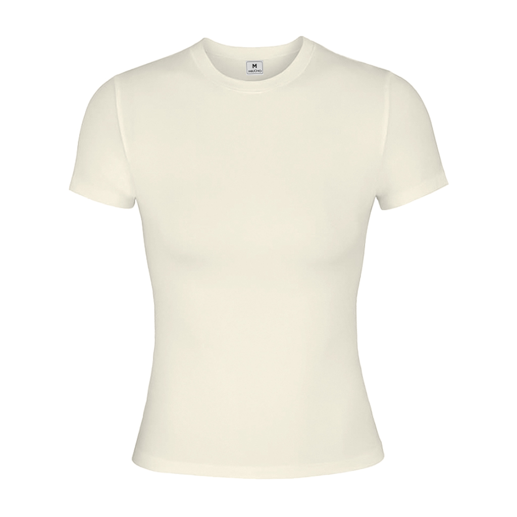 Áo baby tee trơn chất vải borip co giãn 4c AB00037 Miucho_thumbnail_0