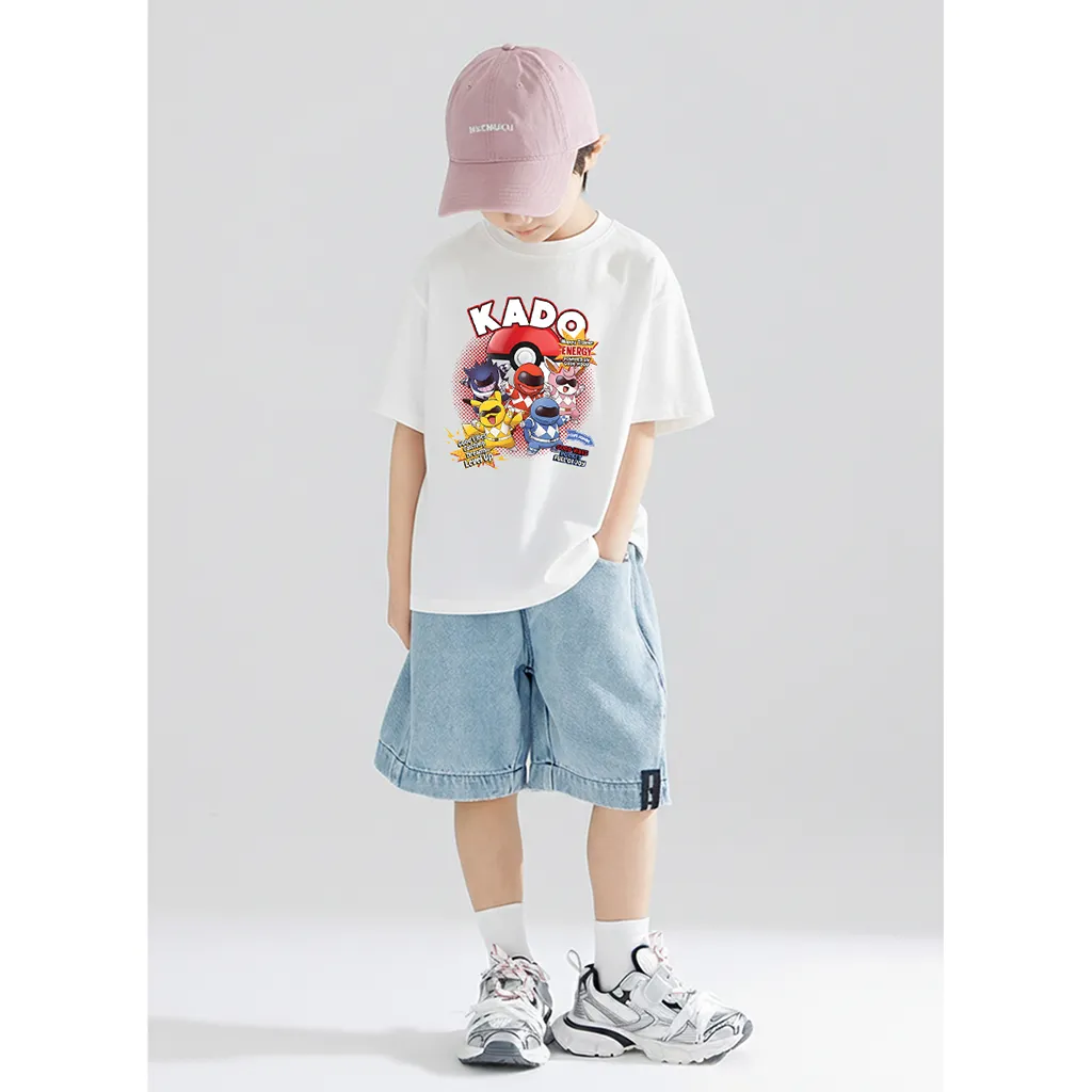 Áo thun bé trai hoạt hình siêu nhân Kado form rộng 3230_thumbnail_3