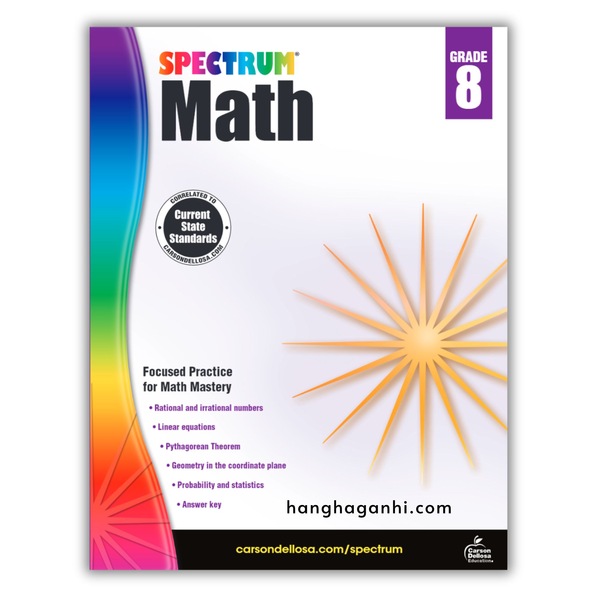 Spectrum Math Workbook Grade 8- Sách Toán Tiếng Anh cho bé lớp 8_thumbnail_0