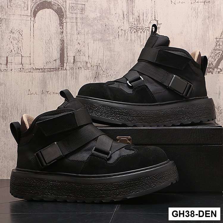 GH38 - Giày bốt nam cổ cao ấm áp Velcro_thumbnail_4