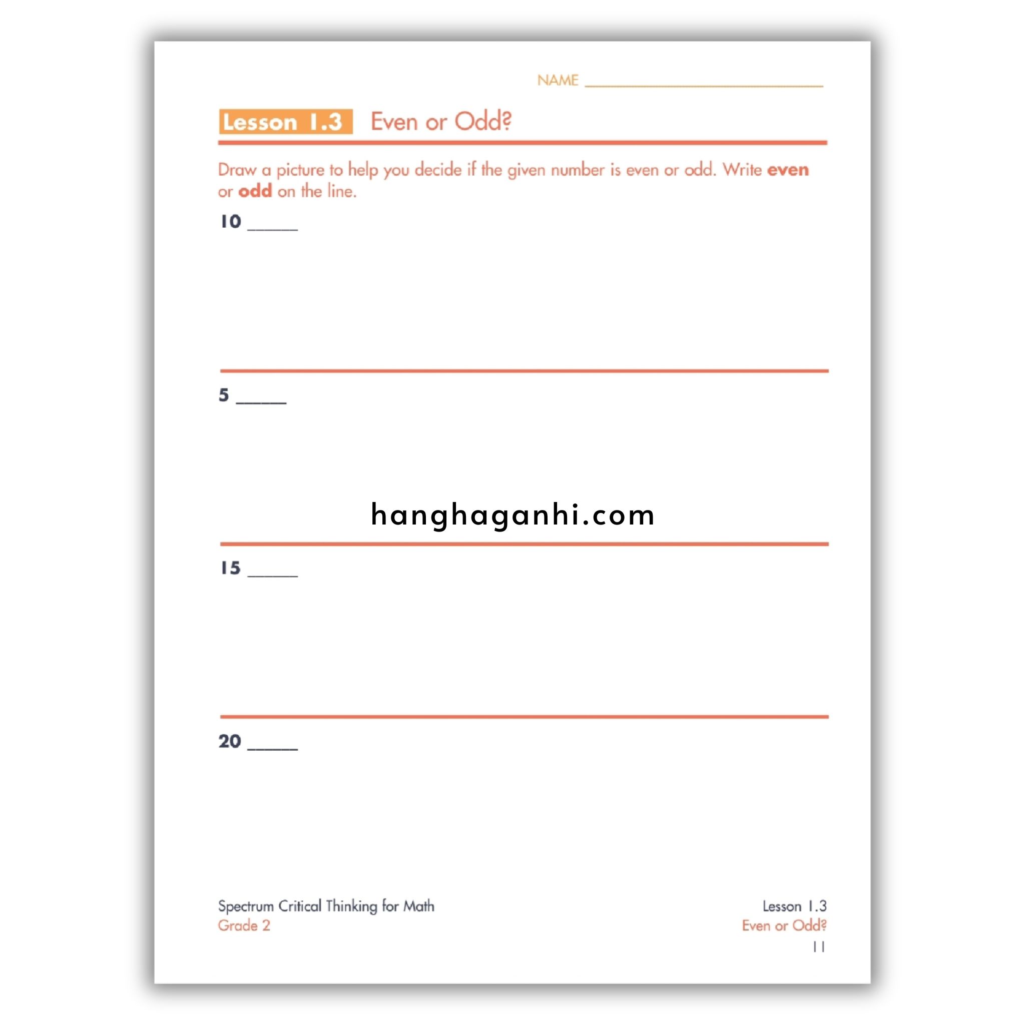 Sách Spectrum Critical Thinking for Math Workbook Grade 2_thumbnail_5