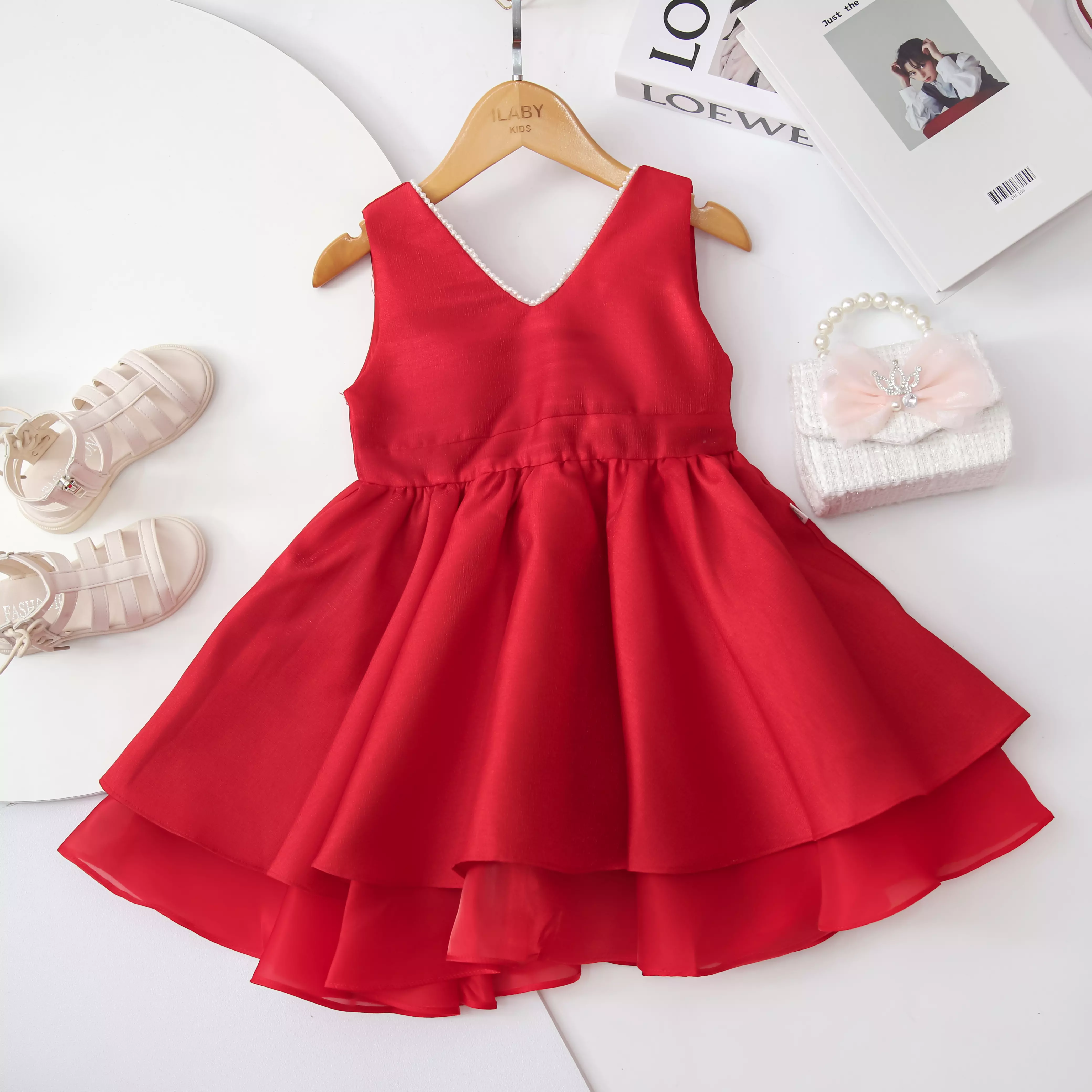 Váy tafta cổ tim sát nách_thumbnail_4