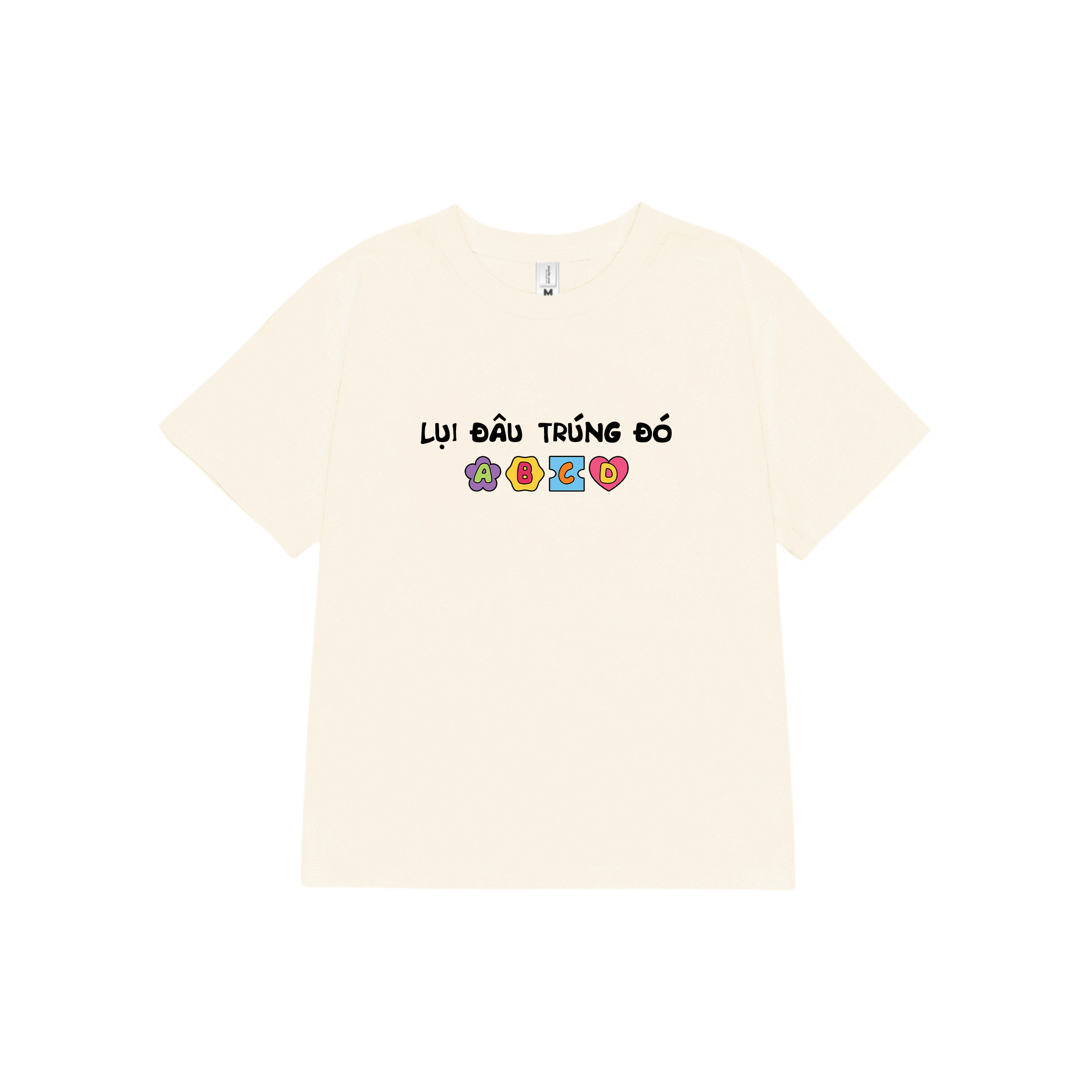 Áo thun baby tee dễ thương ABD2385 Miucho chất vải cotton co giãn thoáng mát cao cấp in Typography_thumbnail_8