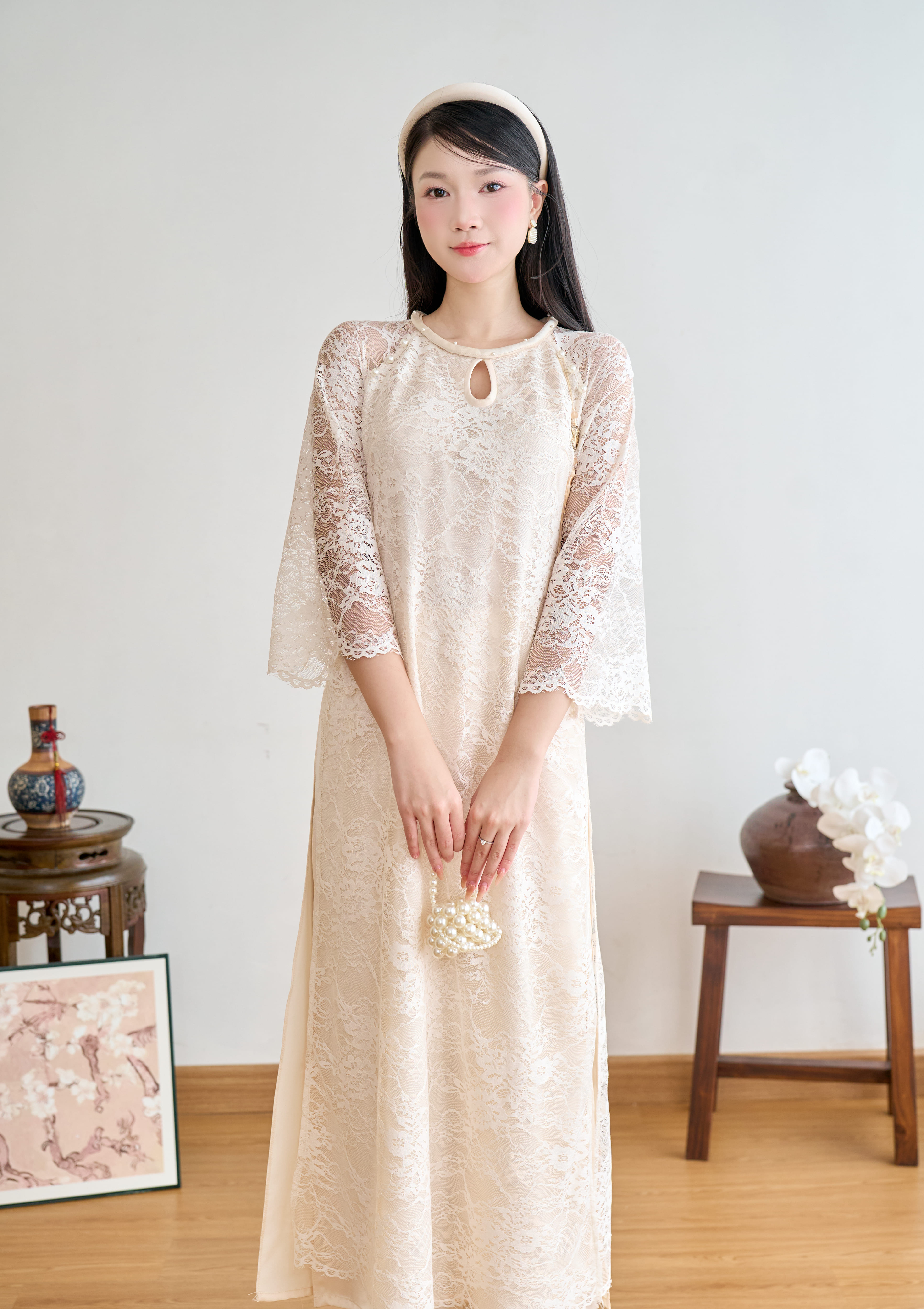 Áo dài Diên Khuê