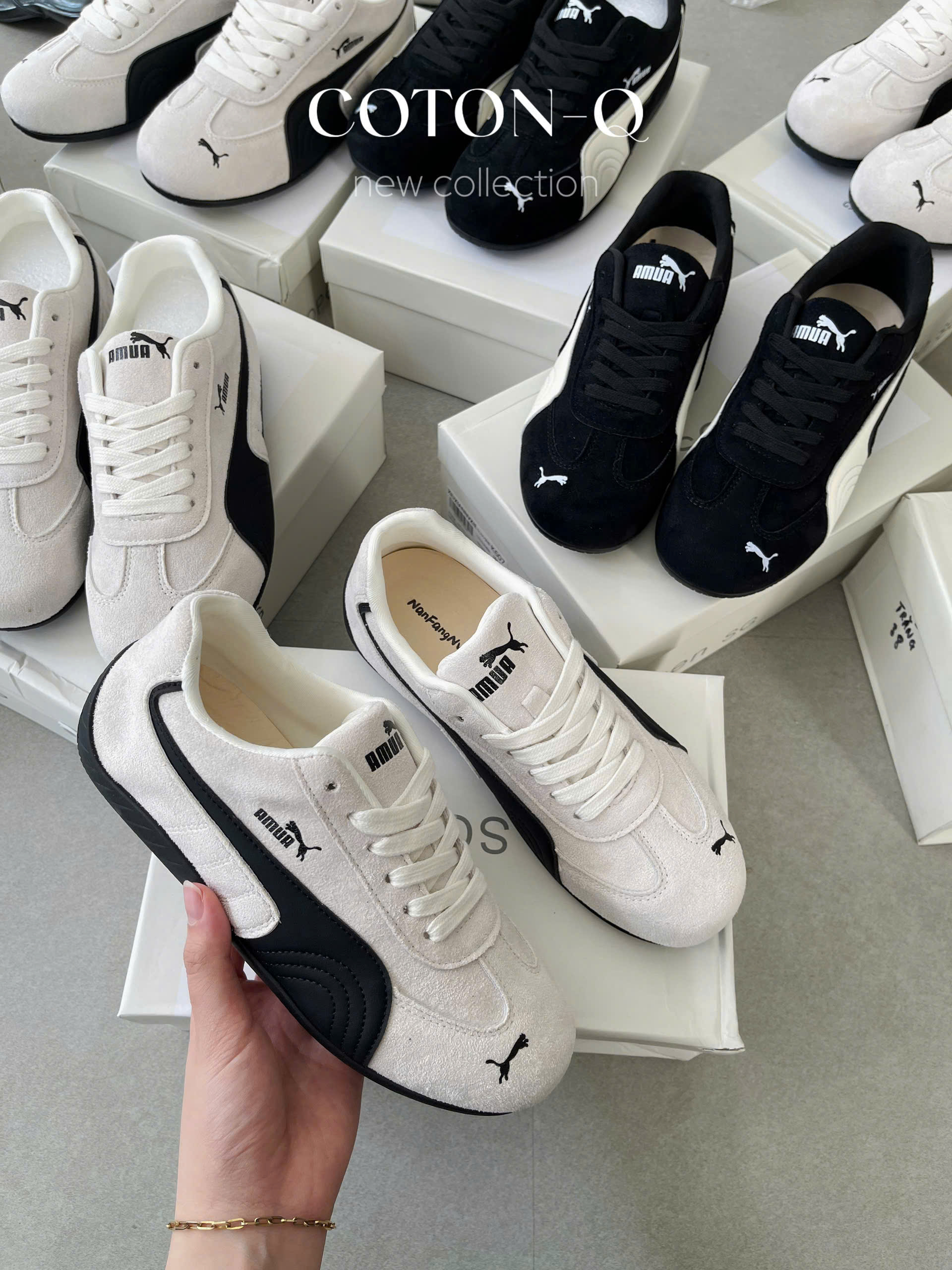 HG34 - Giày mũi tròn ( TRẮNG )