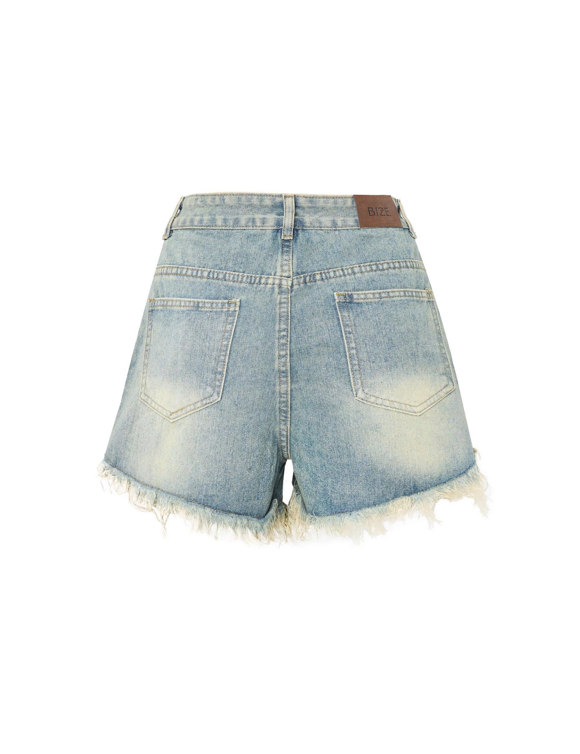 Quần short jean túi lòi rách bigsize QSJ10030