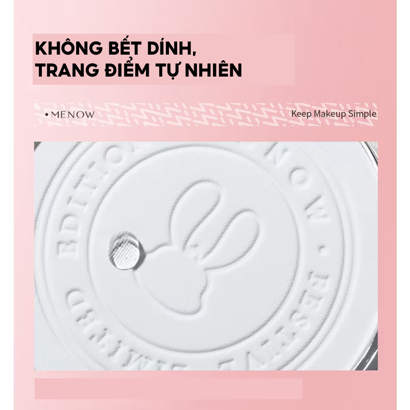 [MENOW] Phấn phủ nén Menow Rabbit Compact Powder  kiềm dầu 8.5g_thumbnail_2