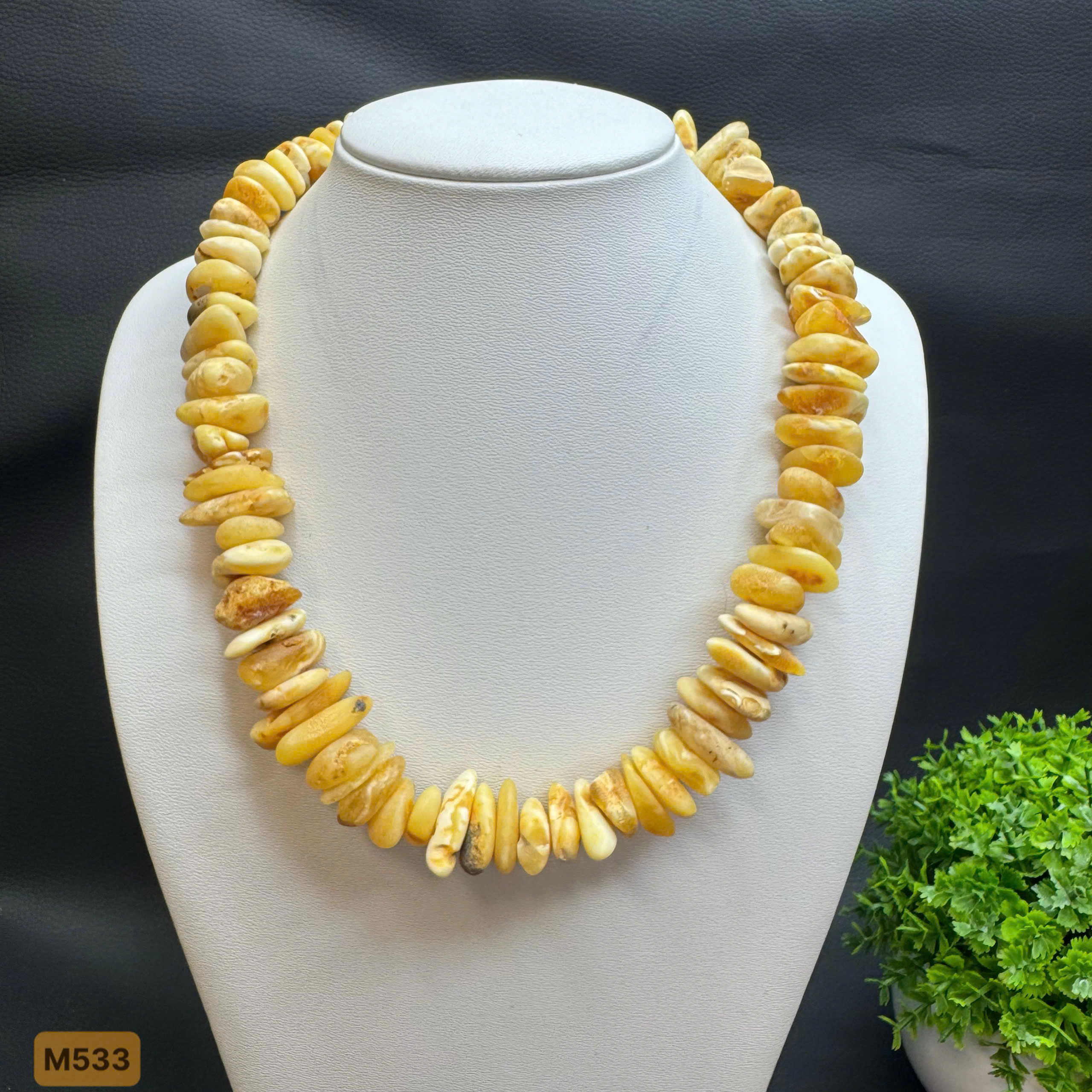 Vòng Cổ Thô Mật Bạch Dáng Tự Do - M533_thumbnail_2